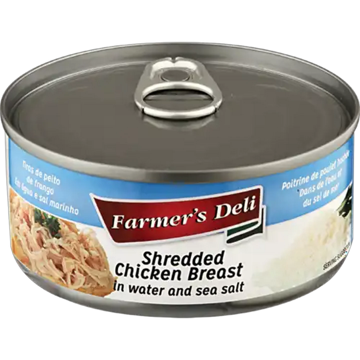 Image of Farmer's Deli Shredded Chicken In Sea Salt 150g