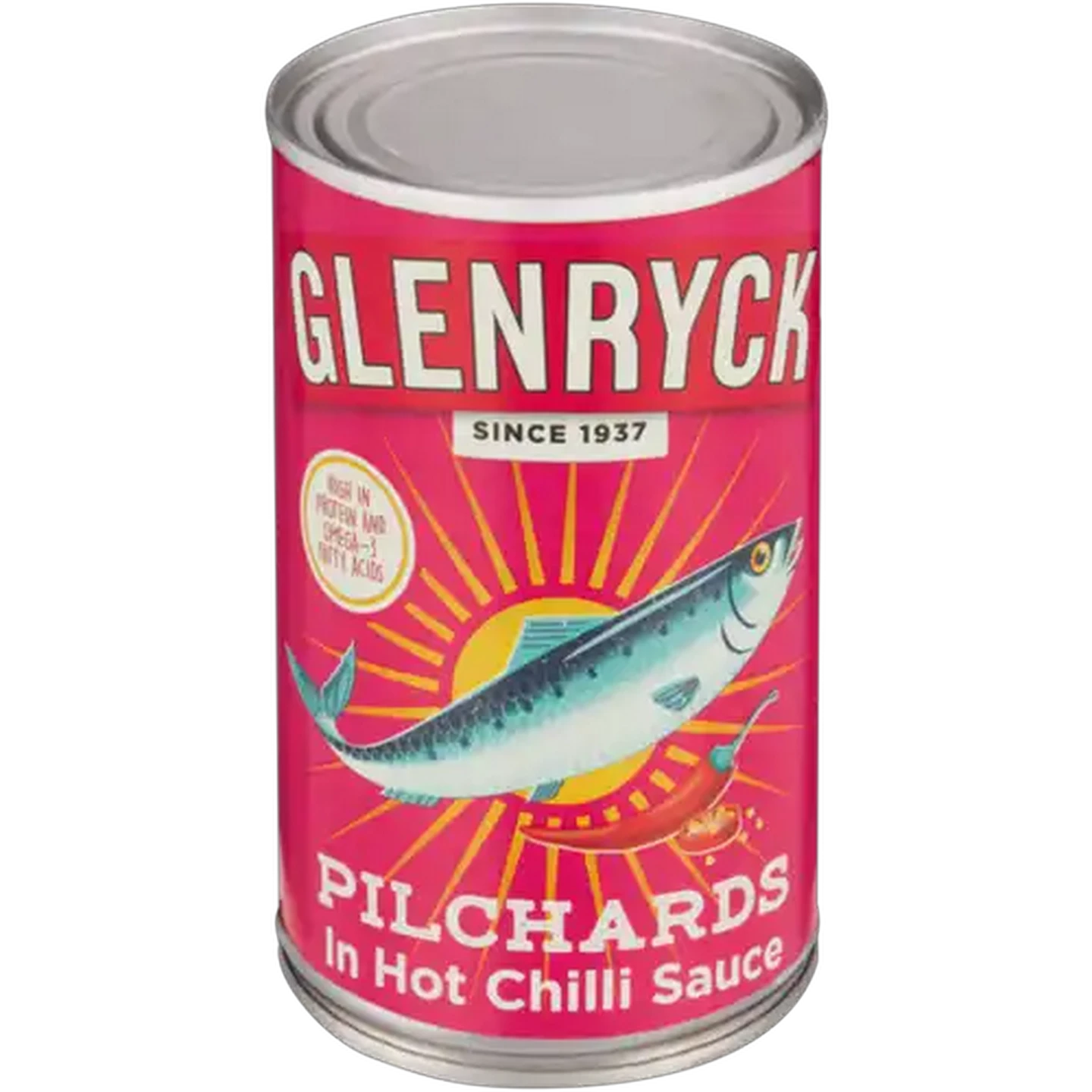 Image of Glenryck Pilchards in Hot Chilli Sauce 155g