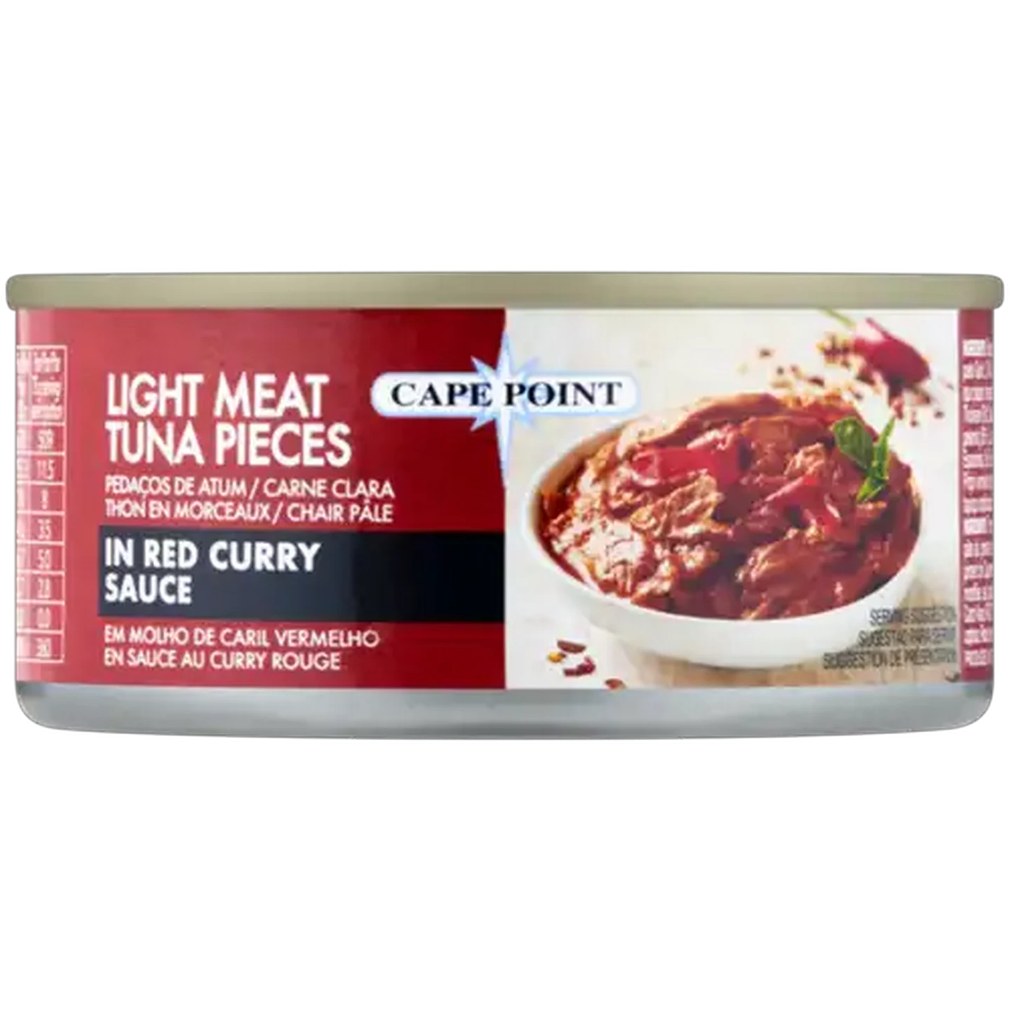 Image of Cape Point Light Meat Tuna Pieces In Red Curry Sauce 150g