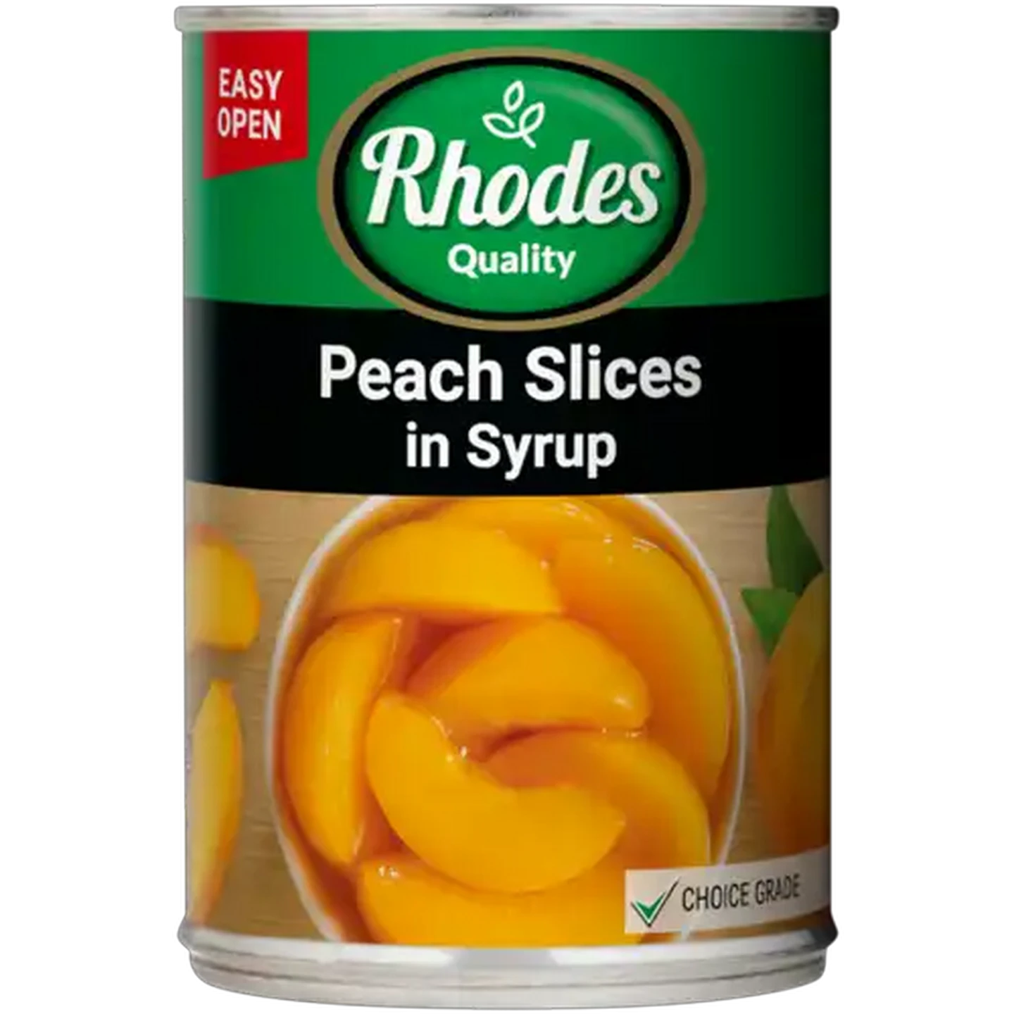 Image of Rhodes Quality Peach Slices in Syrup 410g