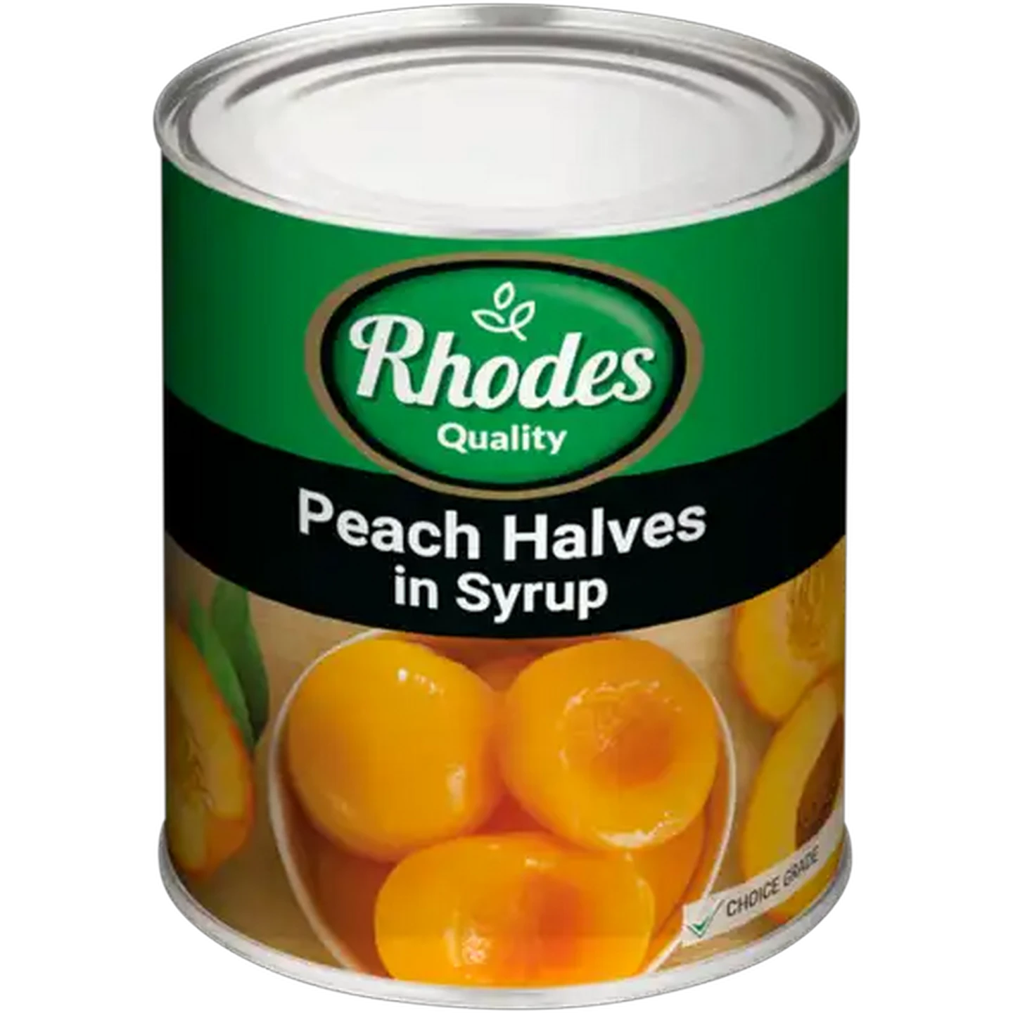 Image of Rhodes Quality Peach Halves in Syrup 825g