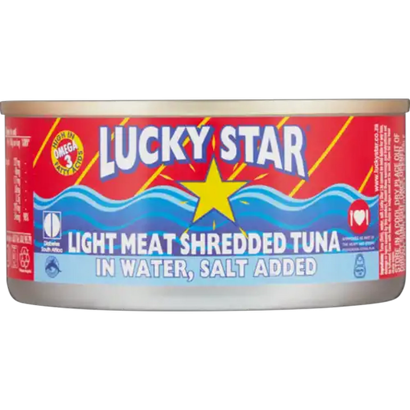 Image of Lucky Star Light Meat Shredded Tuna in Water, Salt Added 170g
