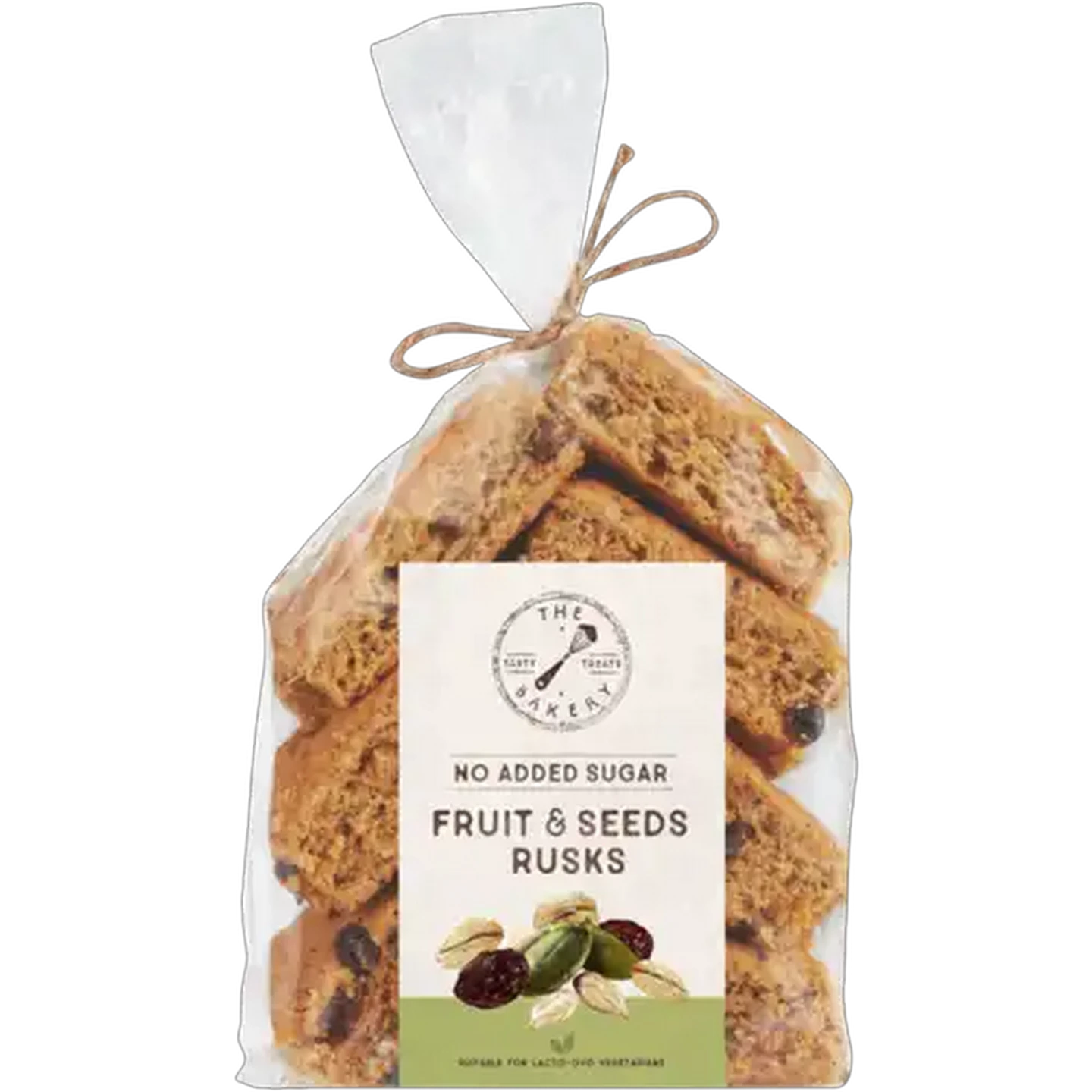 Image of The Bakery No Added Sugar Fruit & Seeds Rusks 475g