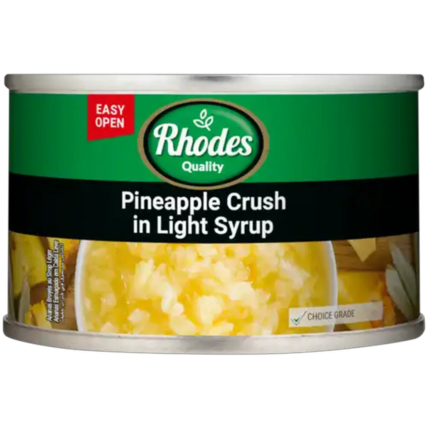 Image of Rhodes Quality Pineapple Crush In Light Syrup Can 227g