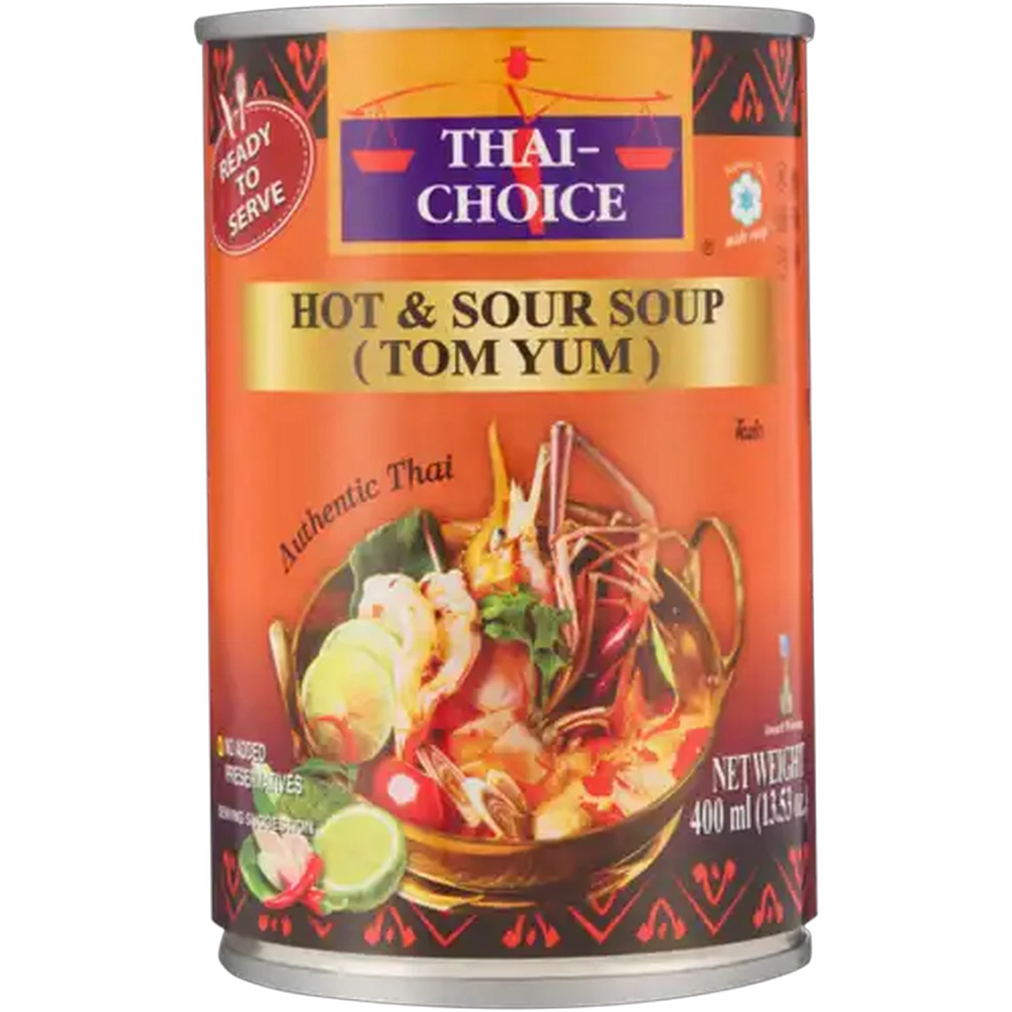 Image of Thai-Choice Tom Yum Hot & Sour Soup 400ml