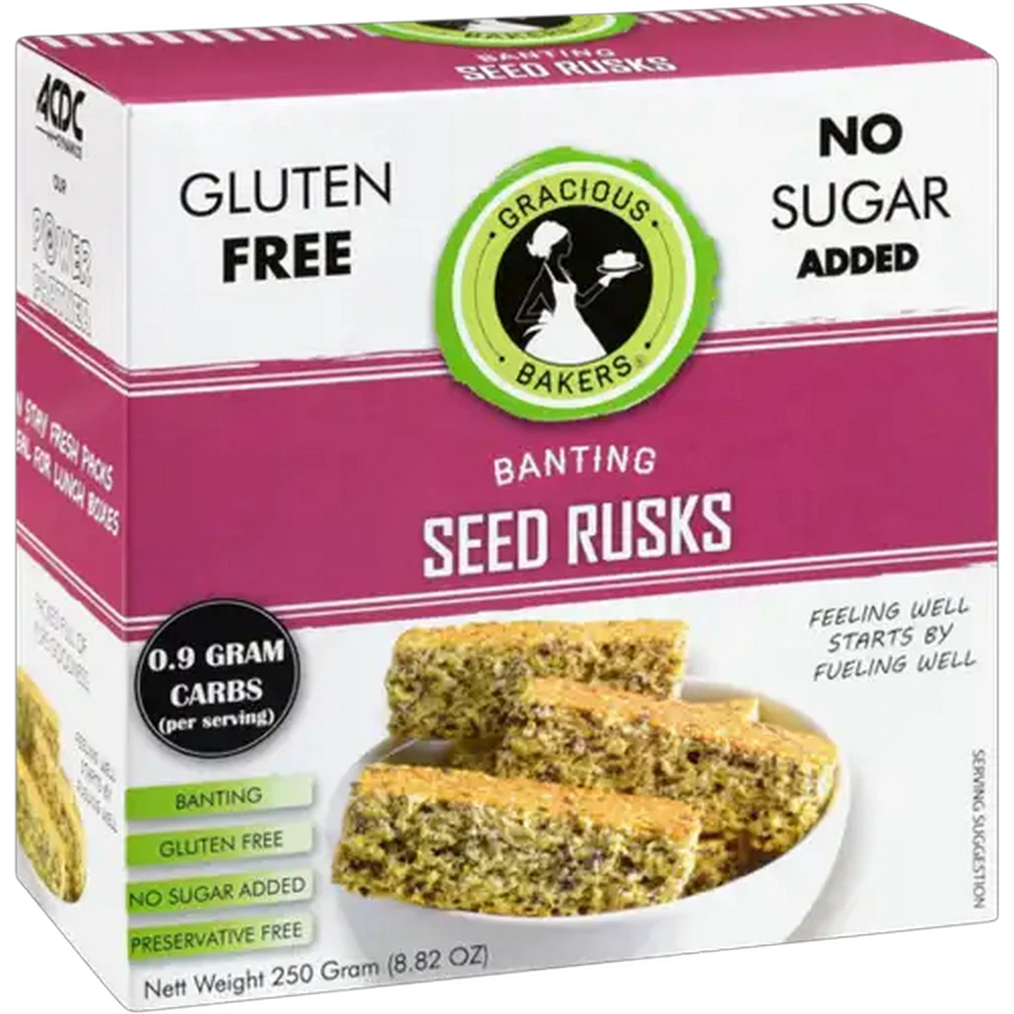 Image of Gracious Bakers Seed Rusks 250g