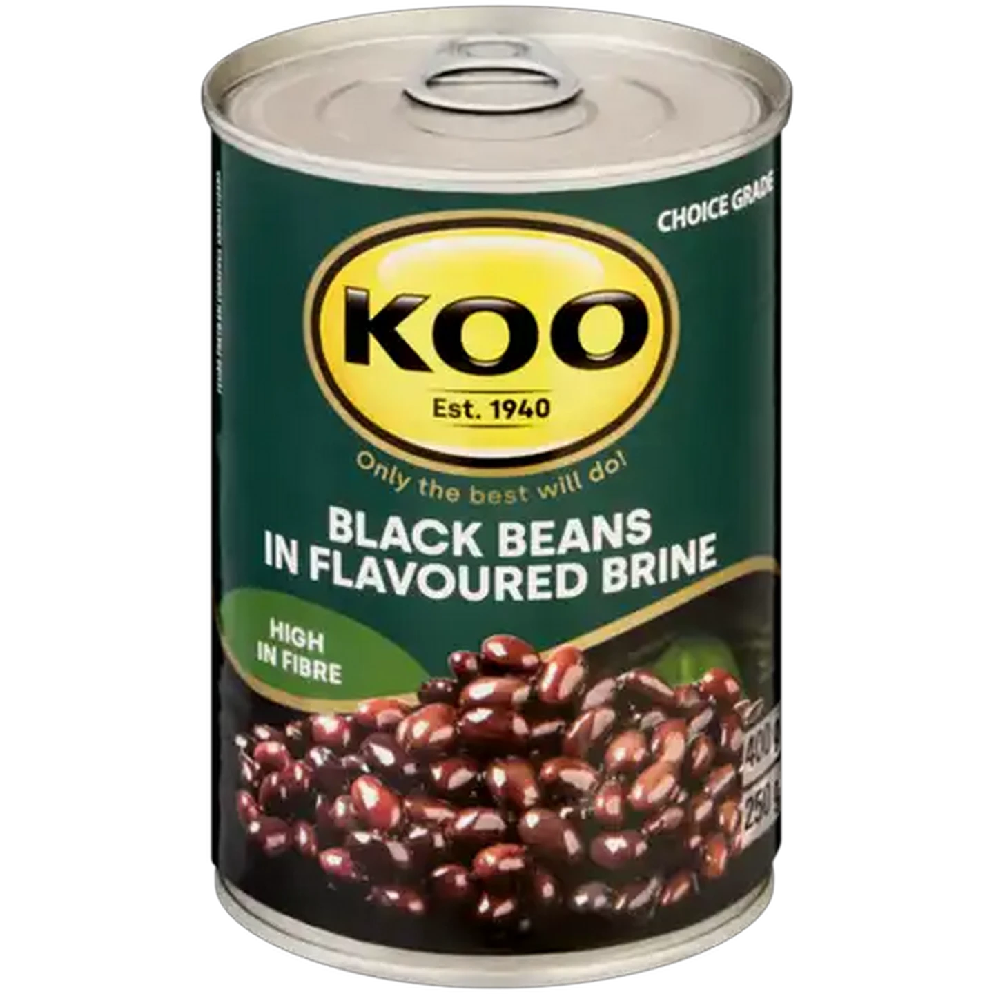 Image of KOO Black Beans in Flavoured Brine 400g