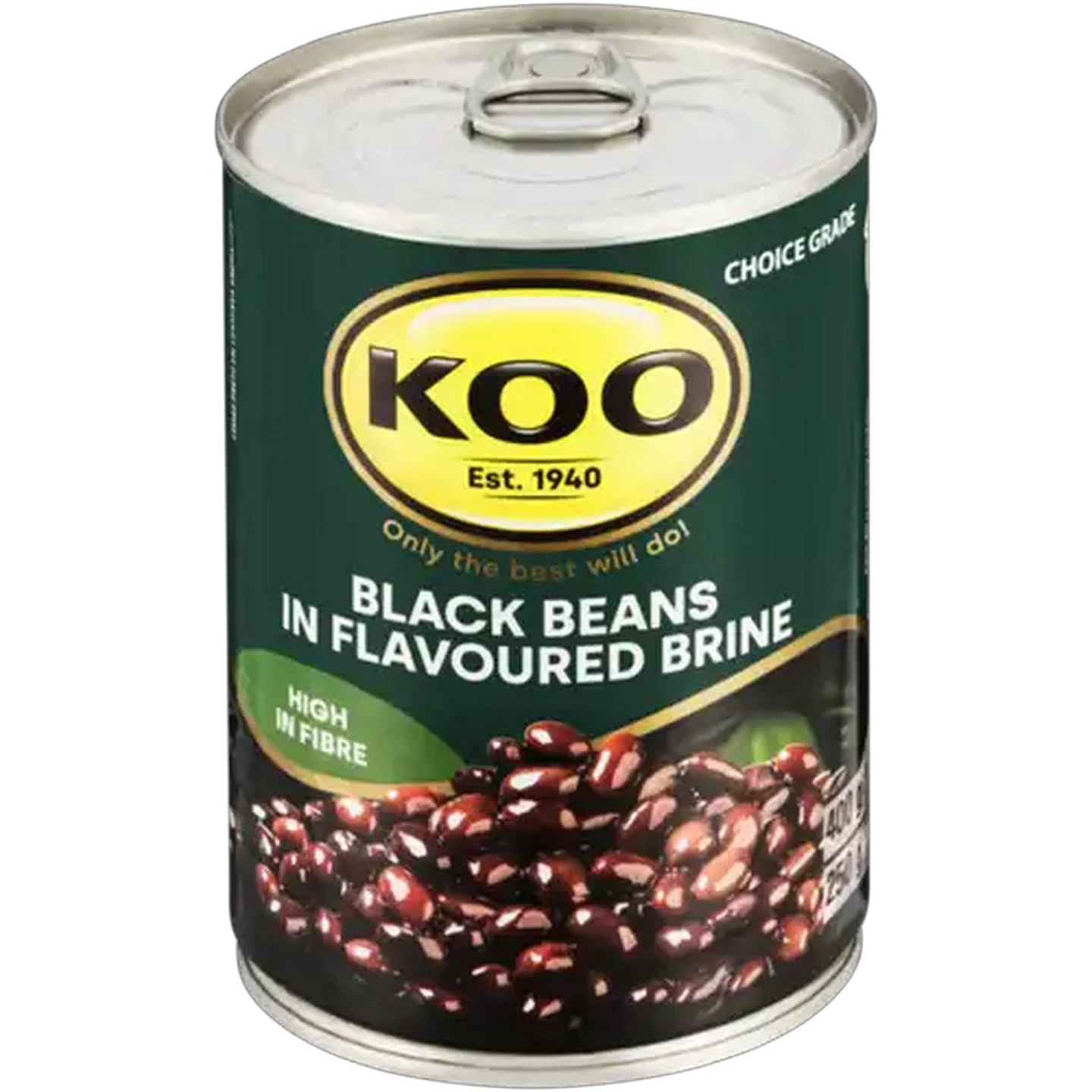 Image of KOO Black Beans in Flavoured Brine 400g