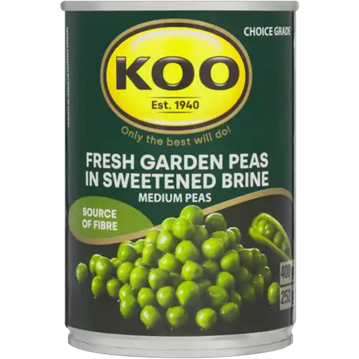 Image of KOO Fresh Garden Peas in Sweetened Brine 400g
