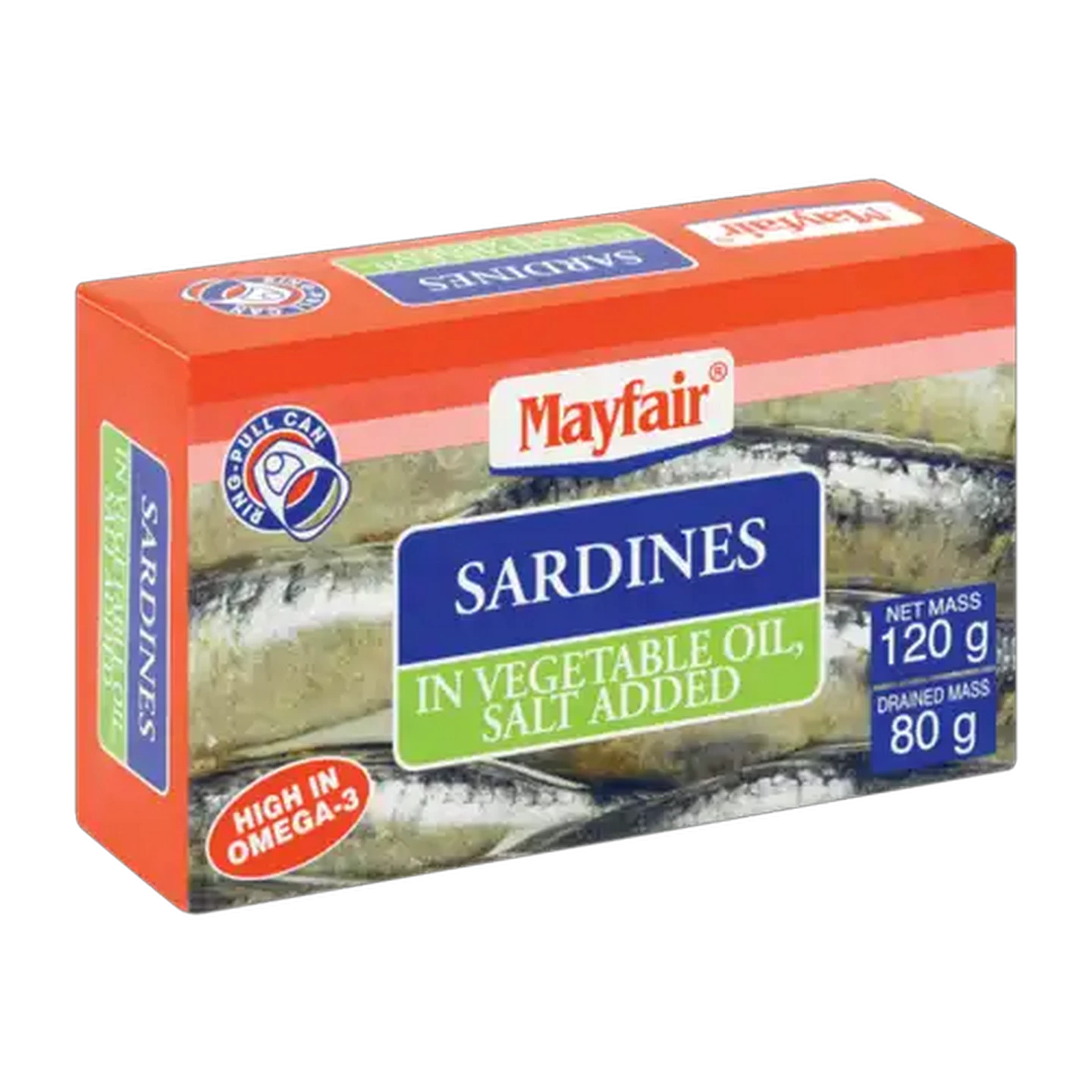 Image of Mayfair Sardines In Vegetable Oil With Salt 120g