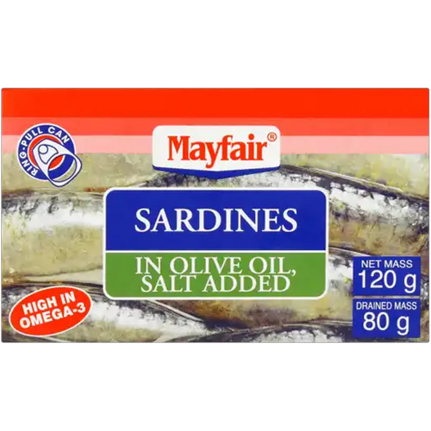 Image of Mayfair Sardines In Olive Oil 120g