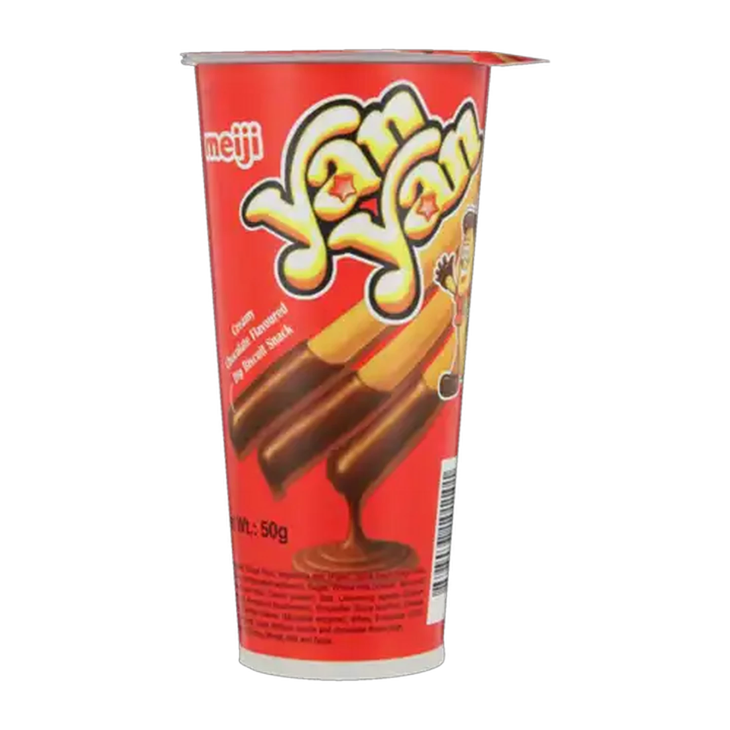 Image of Meiji Yan Yan Chocolate Biscuits 50g
