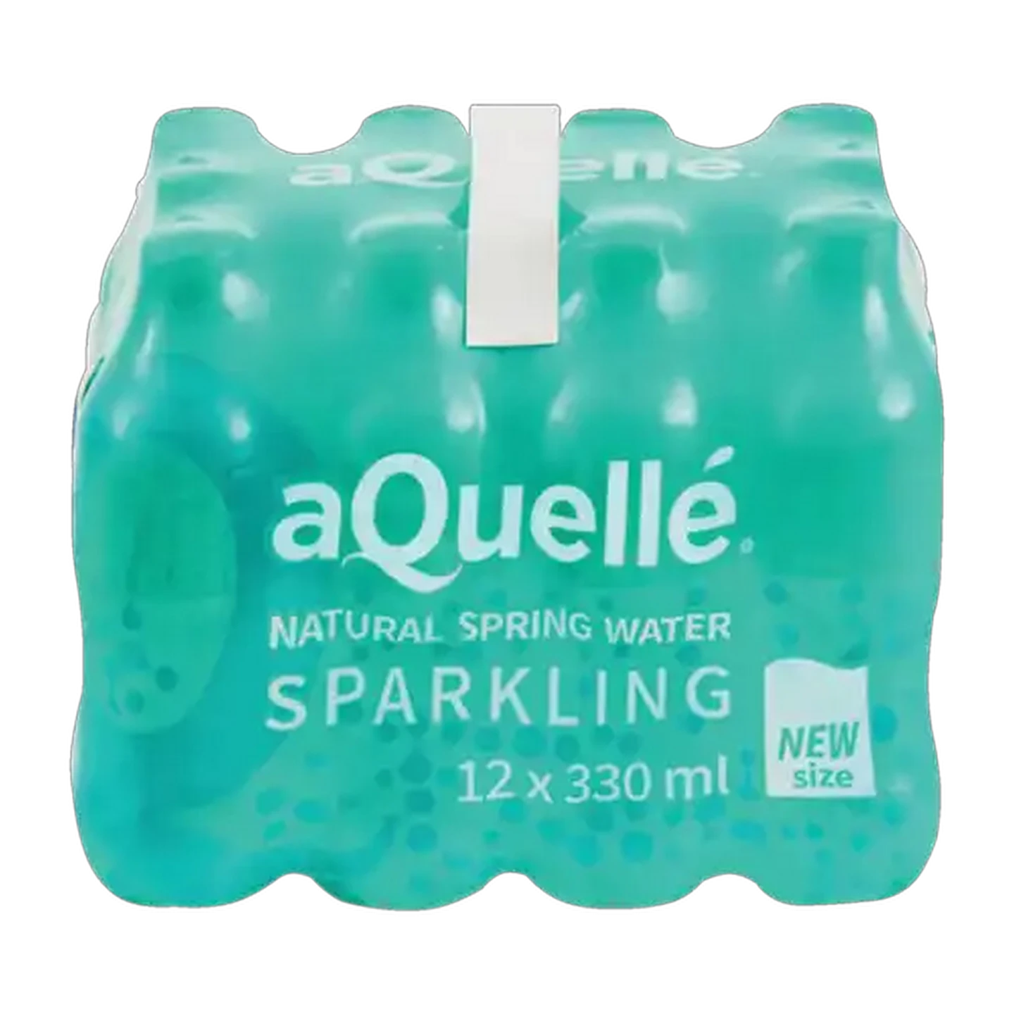 Image of aQuellé Natural Sparkling Water Bottles 12 x 330ml