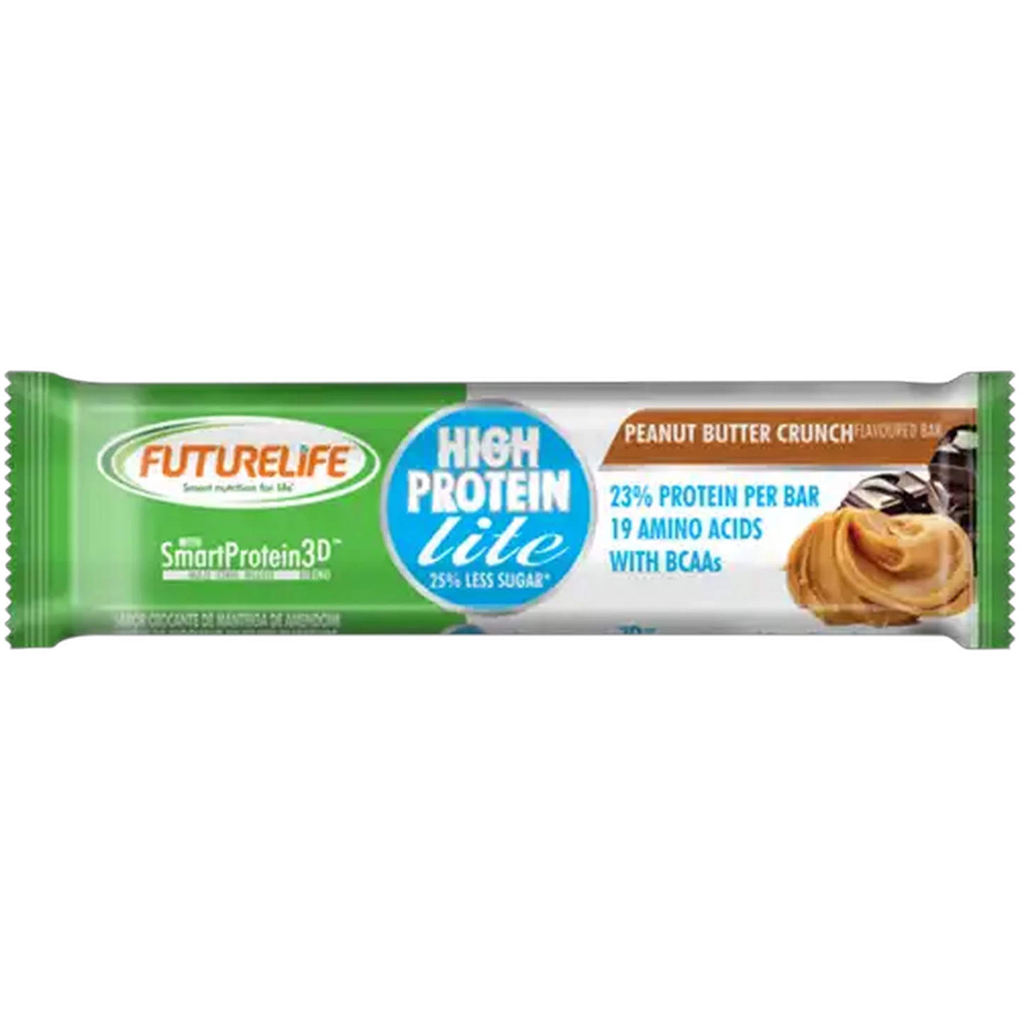 Image of FUTURELIFE High Protein Lite Peanut Butter Crunch Flavoured Protein Bar 40g