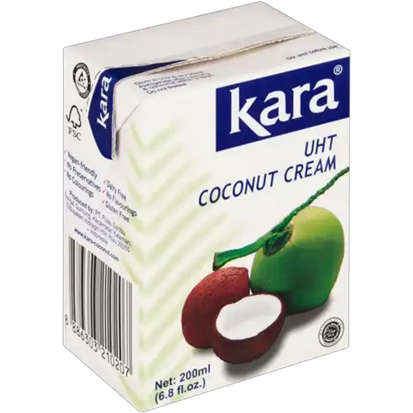 Image of Kara UHT Coconut Cream 200ml