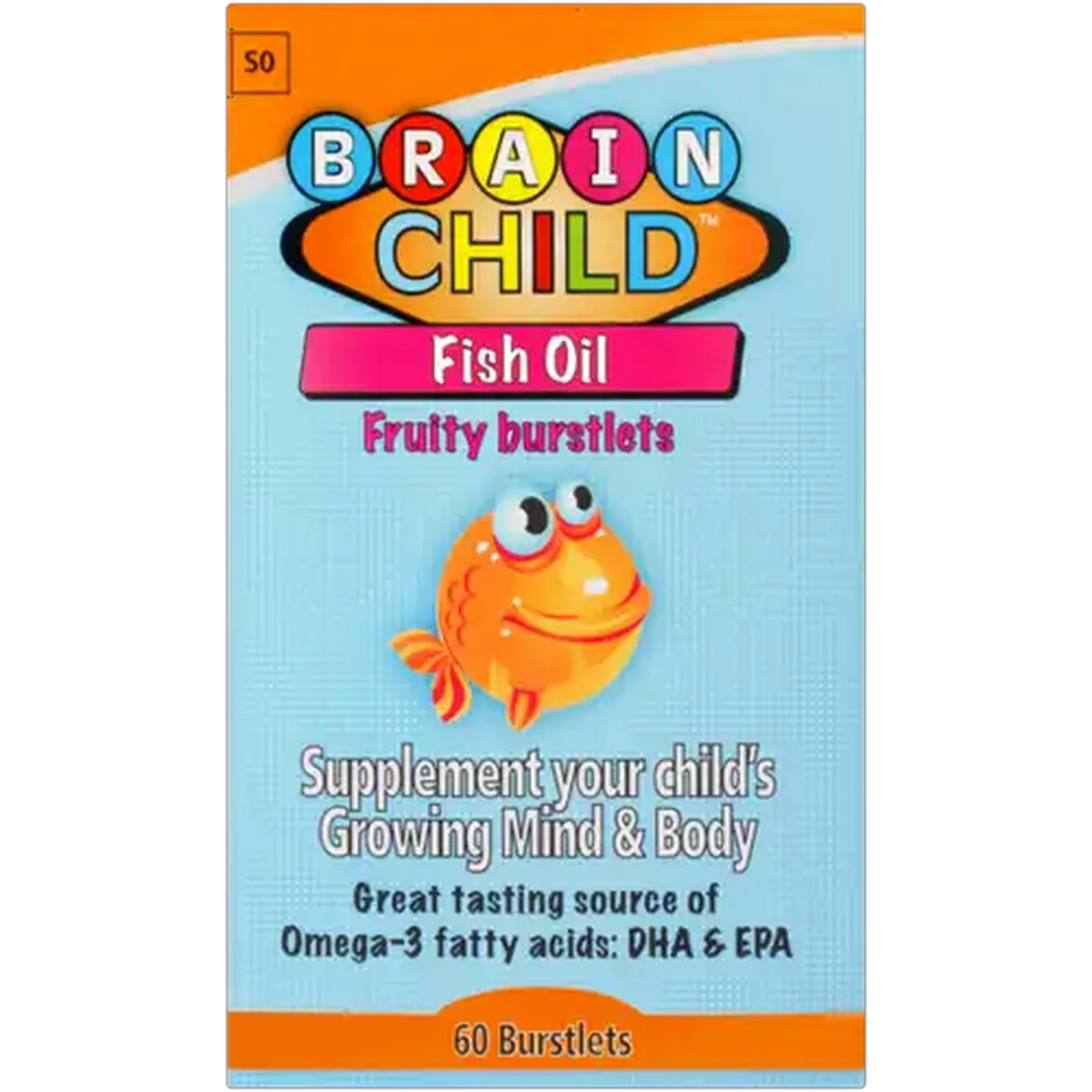 Image of Brain Child Fish Oil Fruity Burstlets 60-Pack