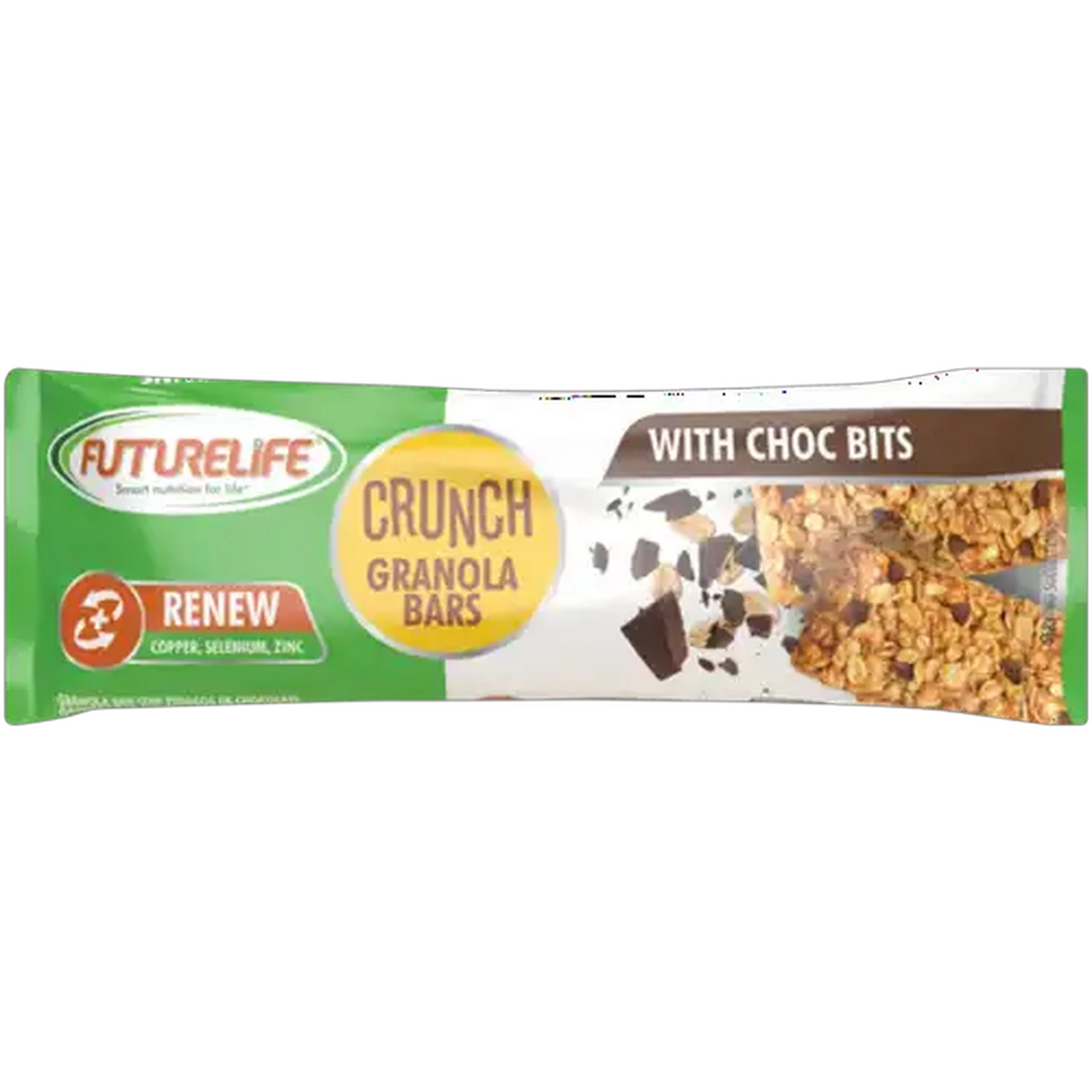 Image of FUTURELIFE Renew Crunch With Choc Bits Granola Bar 40g