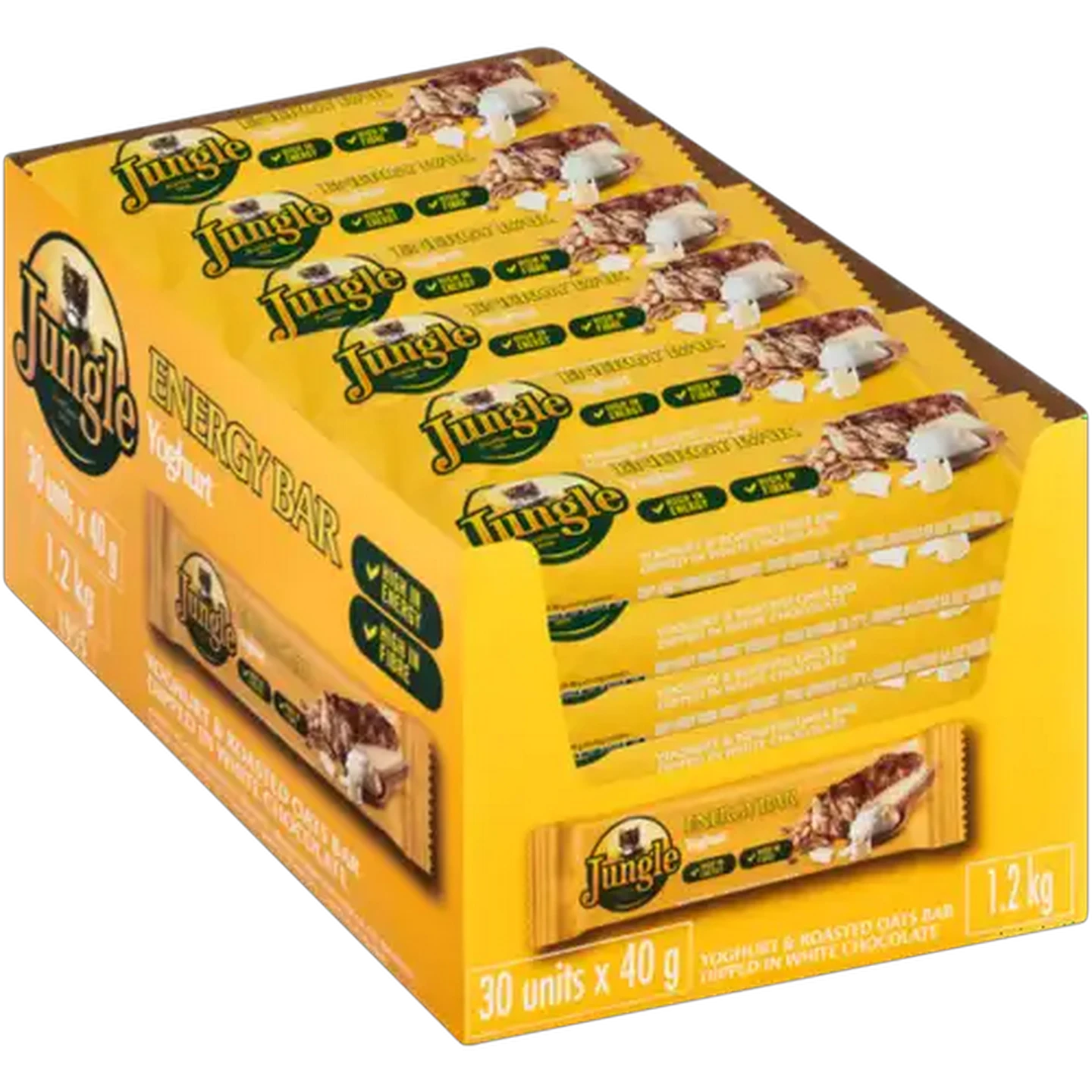 Image of Jungle Yoghurt Energy Bar 30 x 40g