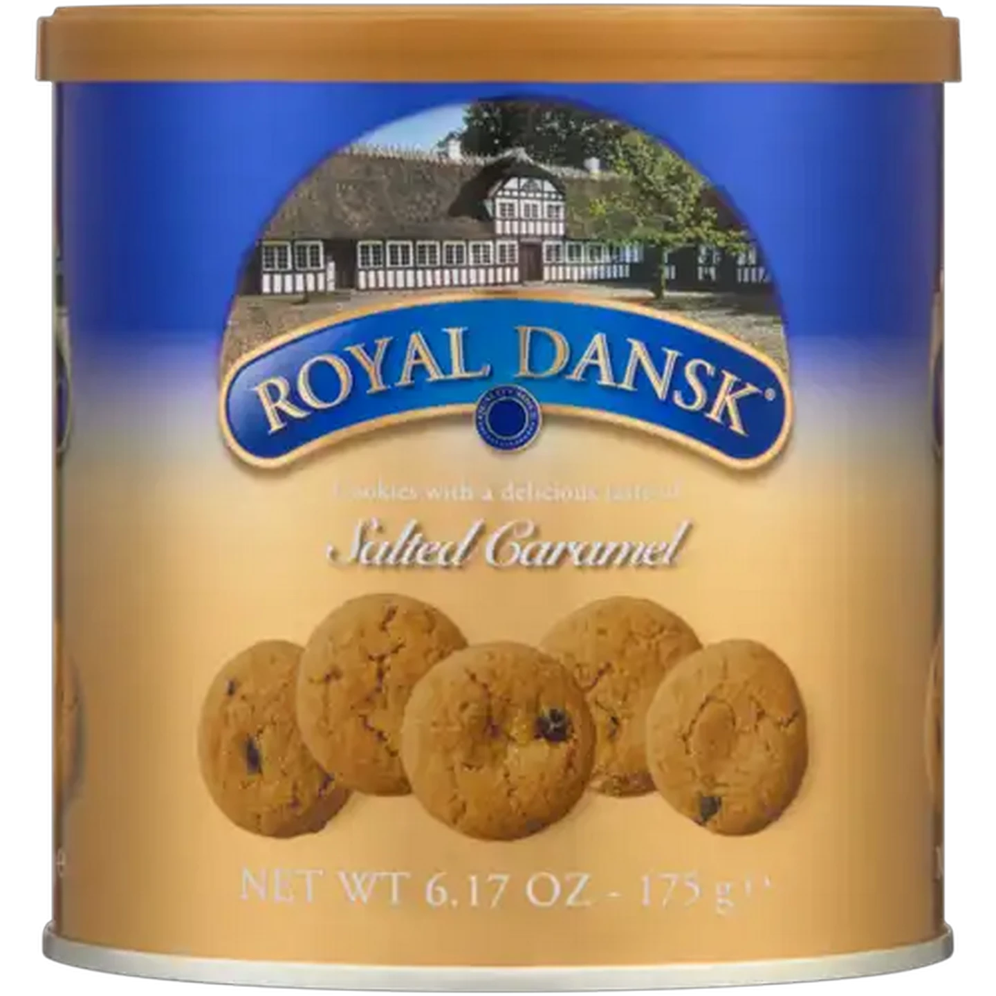 Image of Royal Dansk Salted Caramel Mini Cookies 154g