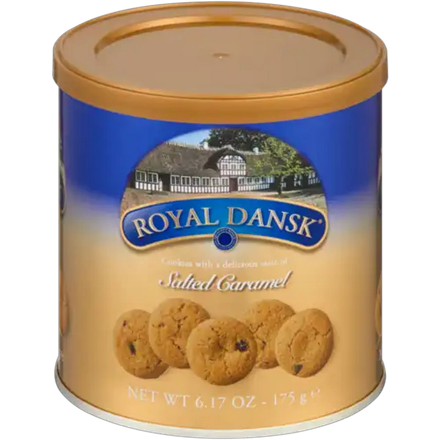 Image of Royal Dansk Salted Caramel Mini Cookies 154g