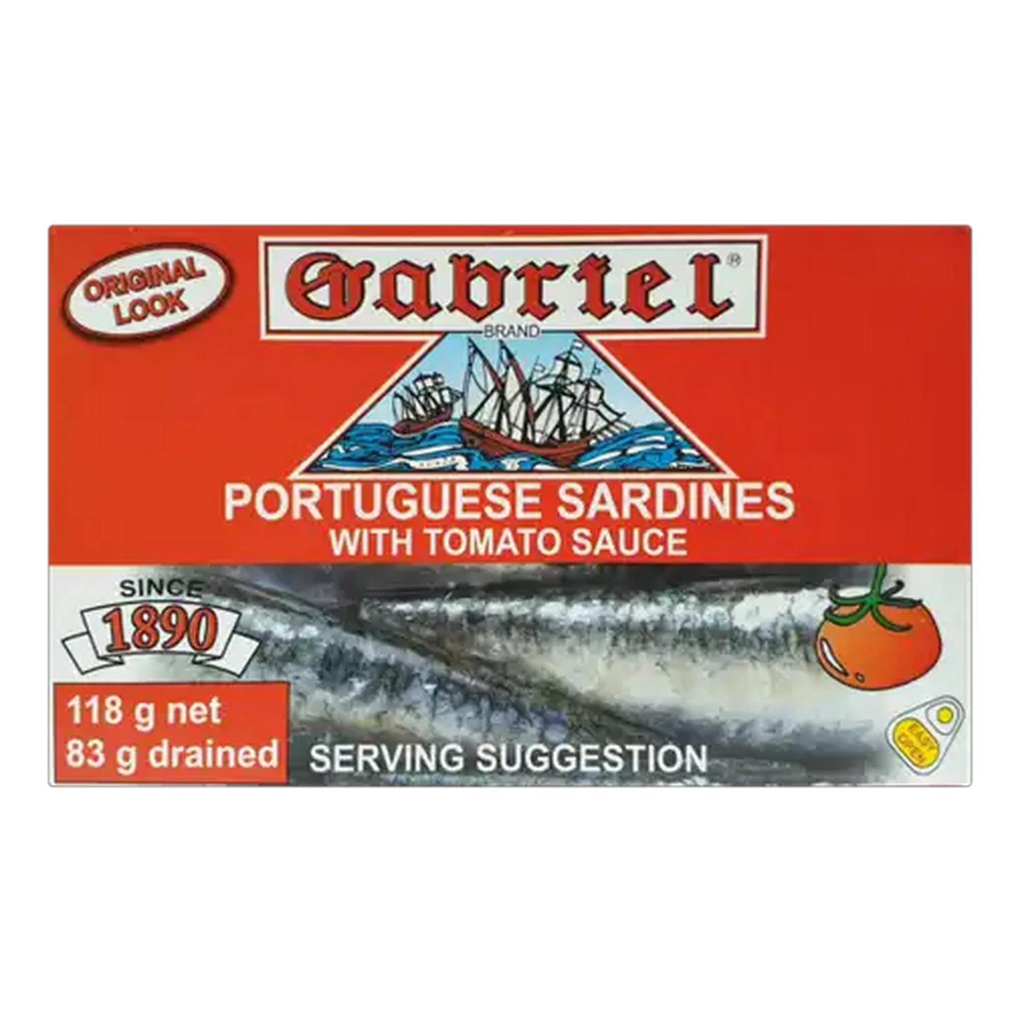 Image of Gabriel Portuegese Sardines With Tomato Sauce 120g