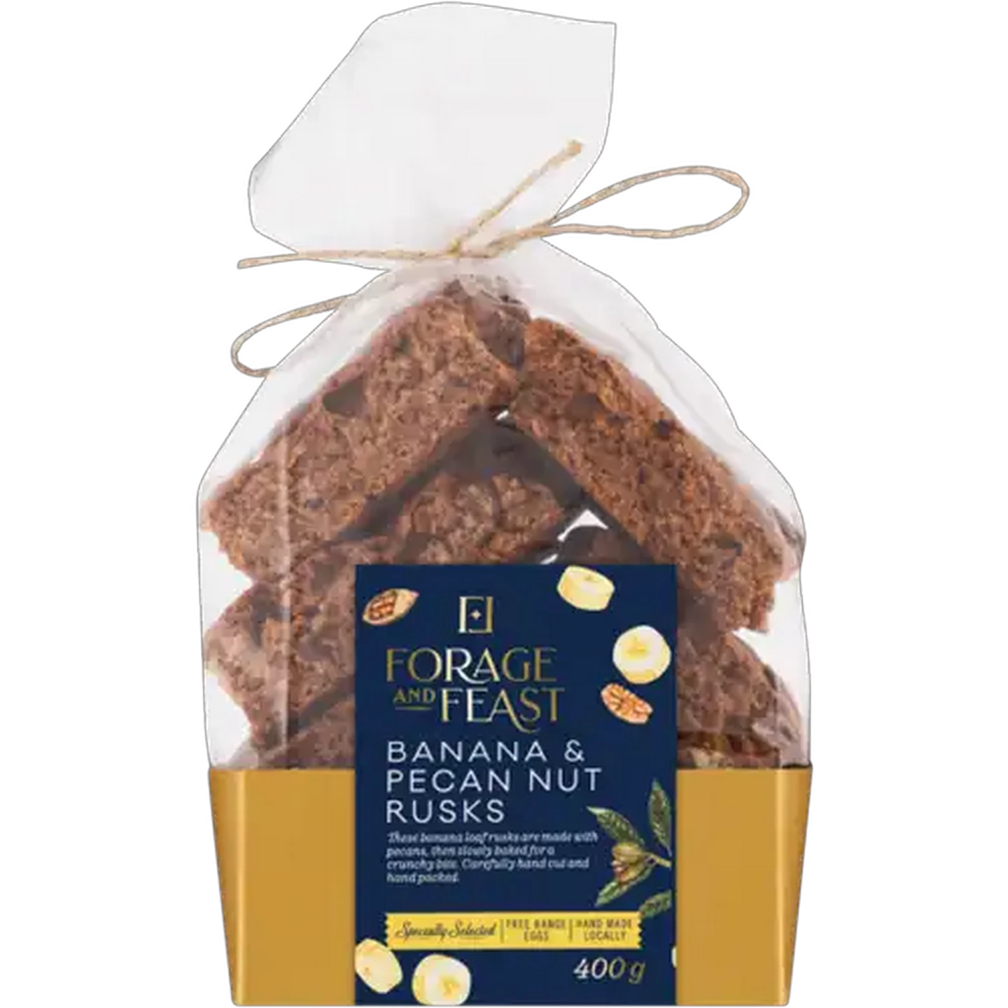 Image of Forage And Feast Banana & Pecan Nut Rusks 400g