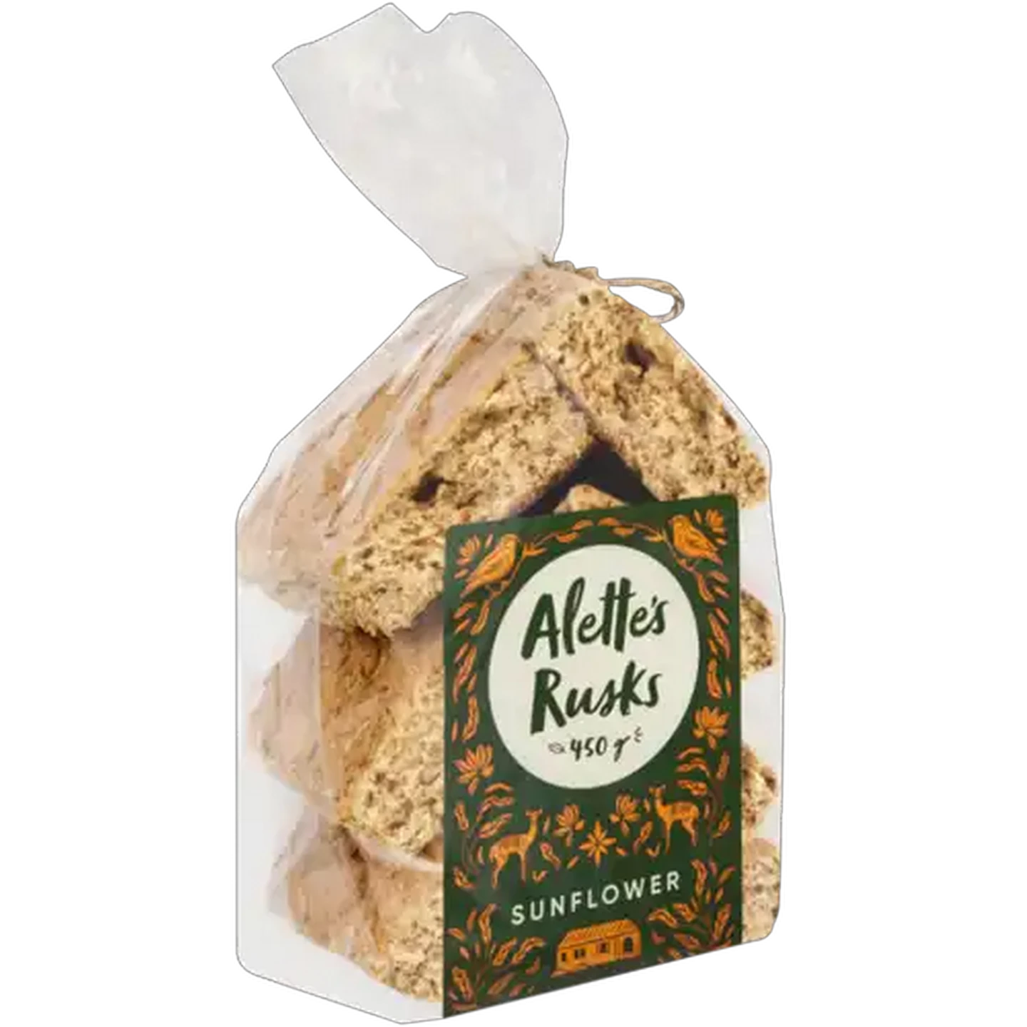 Image of Alette's Rusks Sunflower Bran Rusks 450g