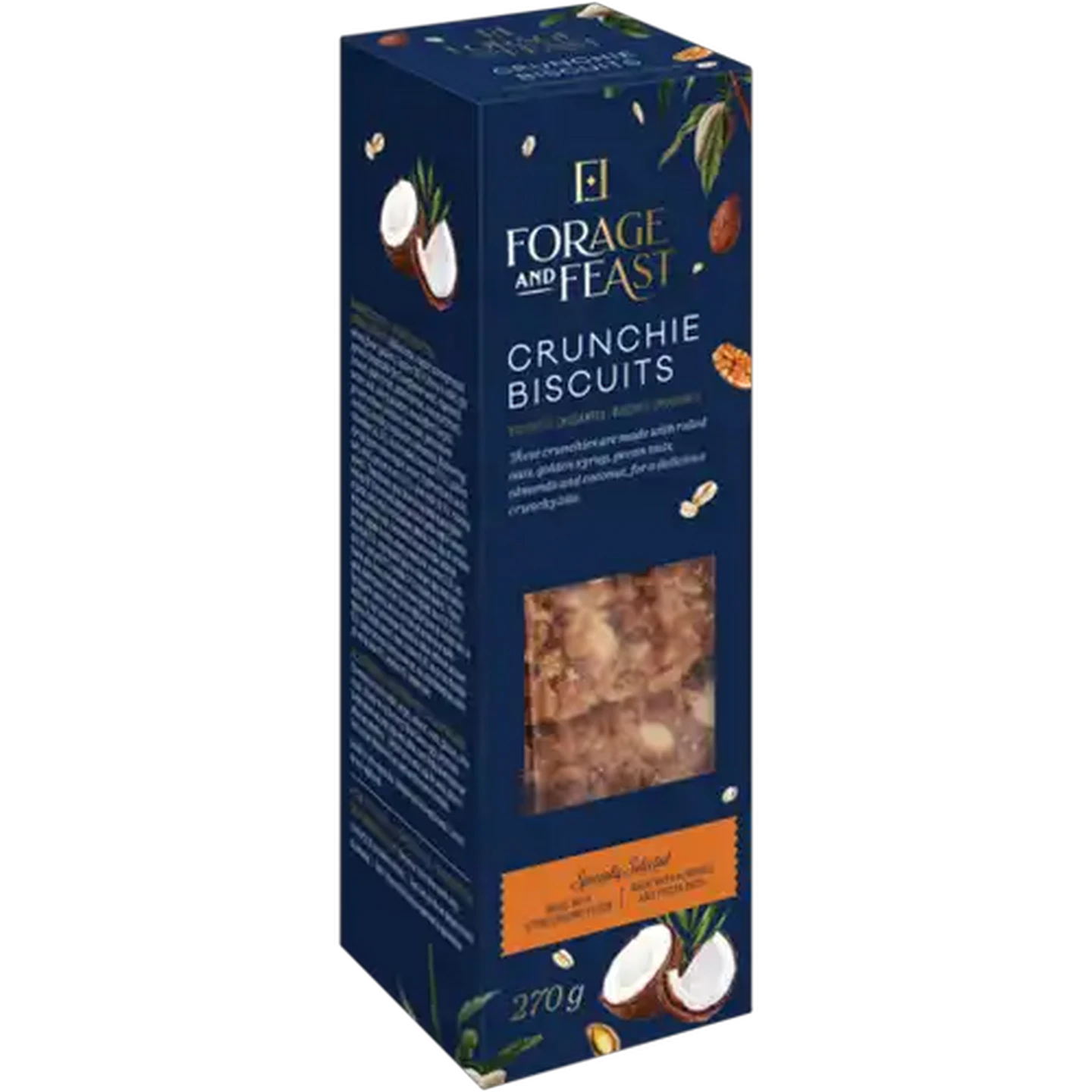 Image of Forage And Feast Crunchie Biscuits 270g