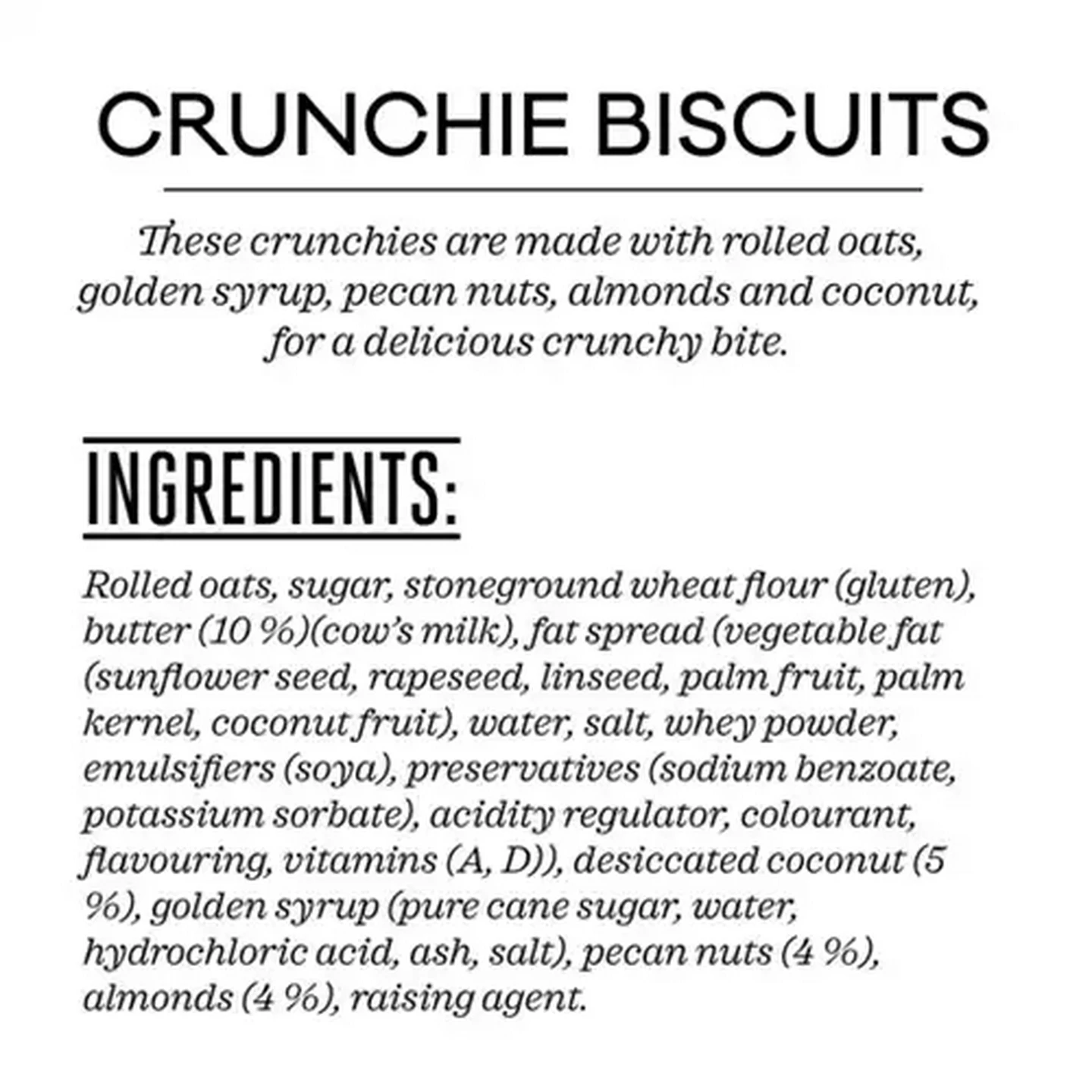 Image of Forage And Feast Crunchie Biscuits 270g