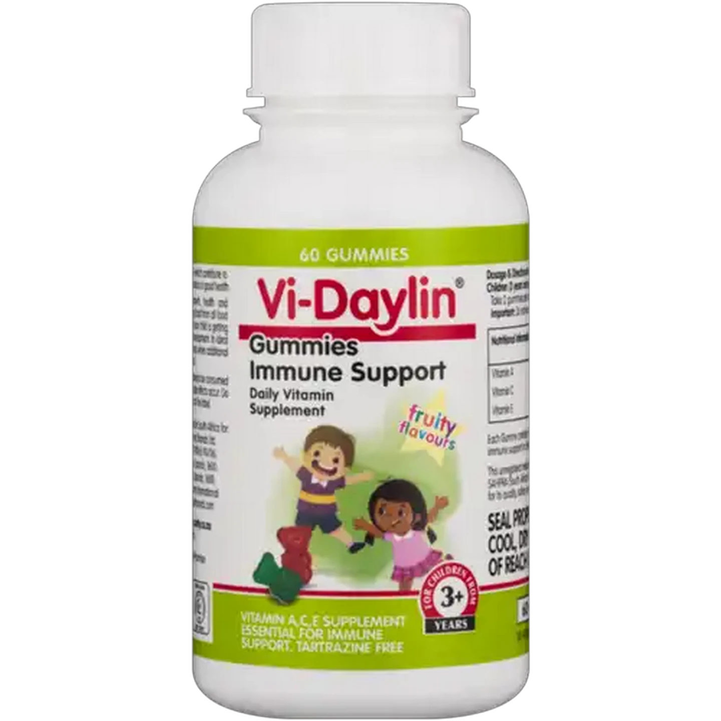 Image of Vi-Daylin Fruity Flavours Immune Support Gummies 60 Pack