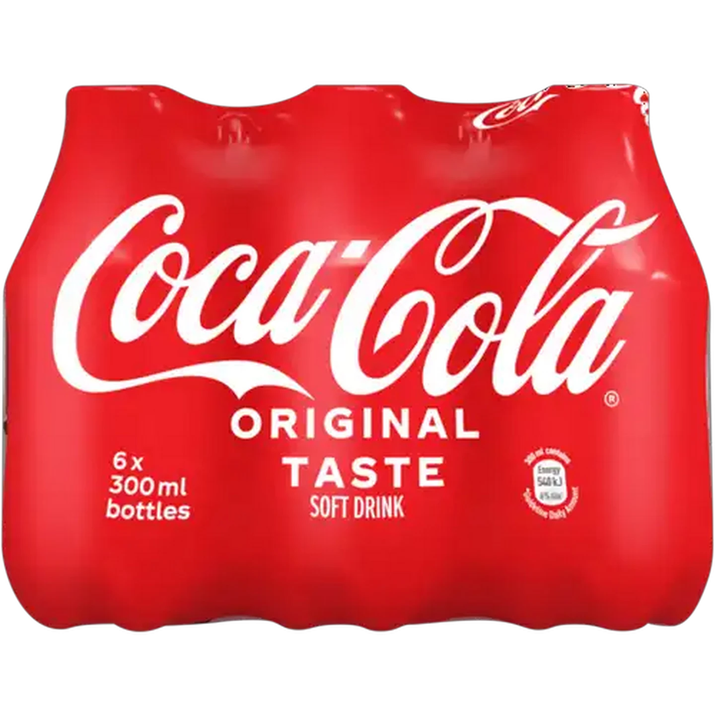 Image of Coca-Cola Original Taste Soft Drink 6 x 300ml