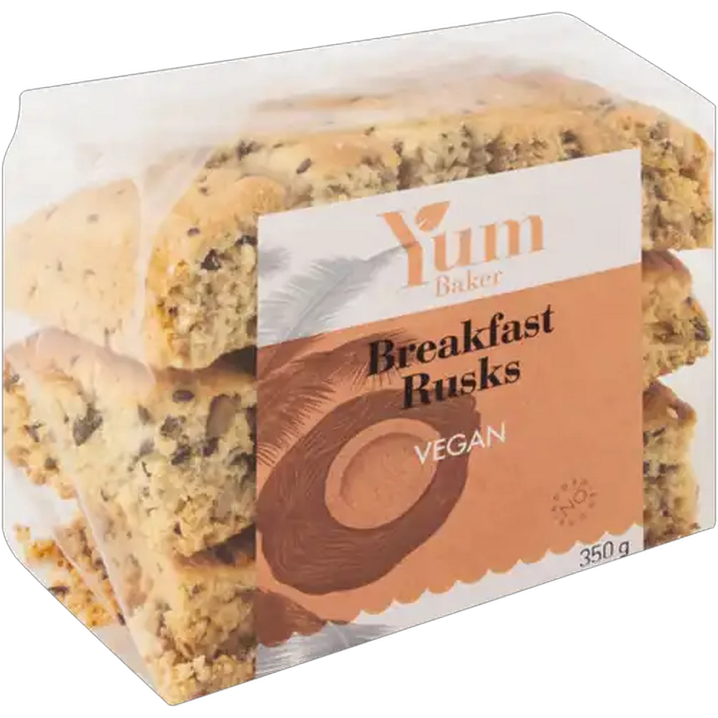 Image of Yum Baker Vegan Breakfast Rusks 350g