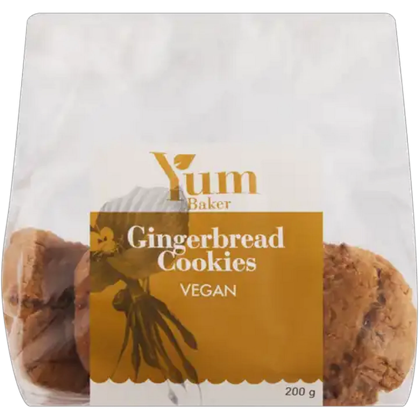 Image of Yum Baker Vegan Gingerbread Cookies 200g