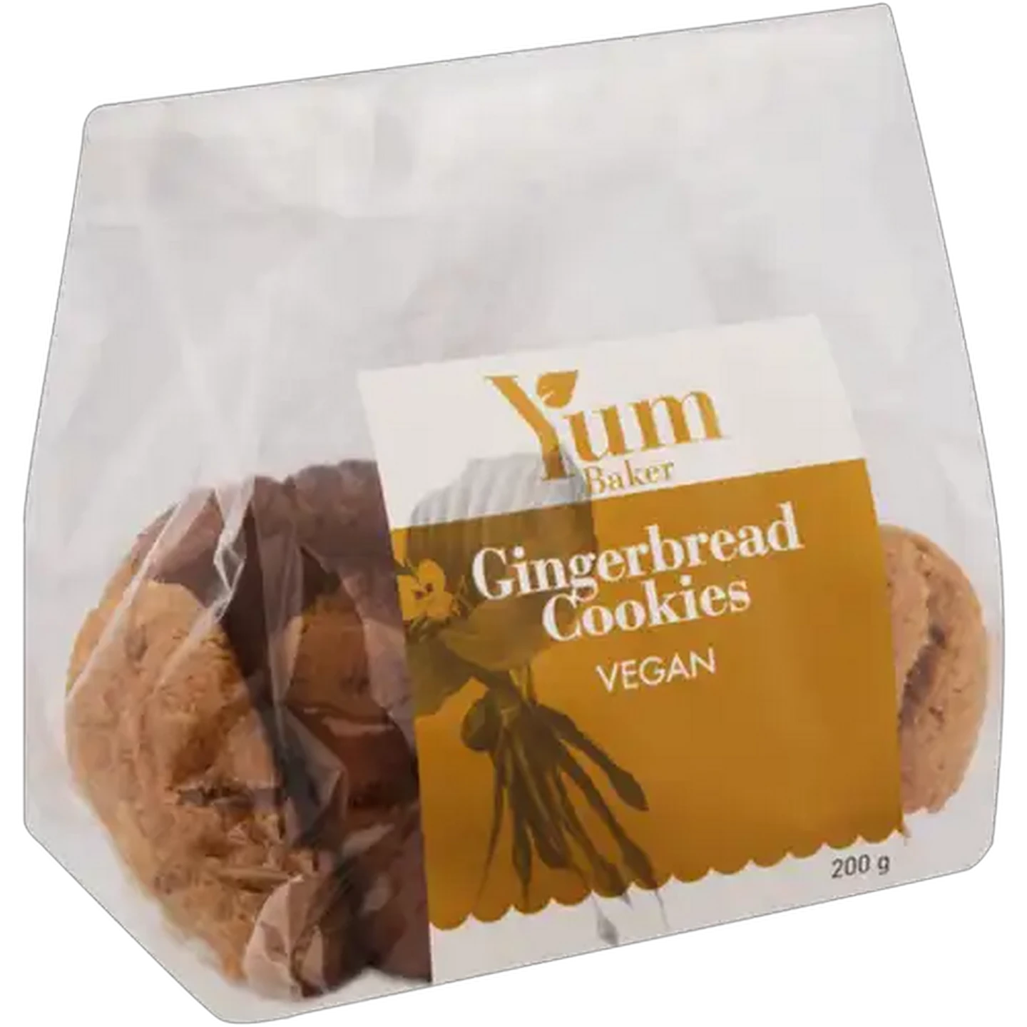 Image of Yum Baker Vegan Gingerbread Cookies 200g