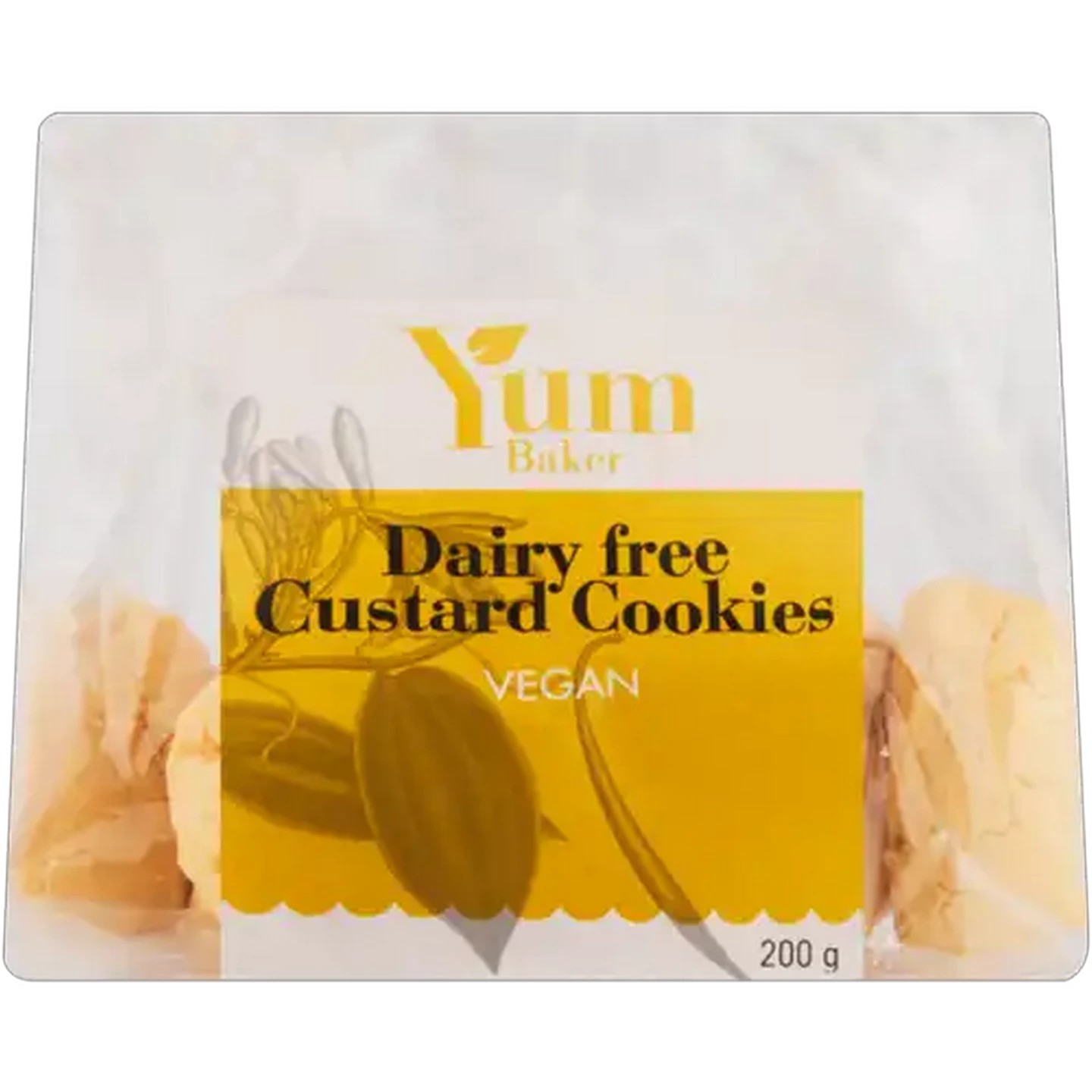 Image of Yum Baker Vegan Custard Cookies 200g