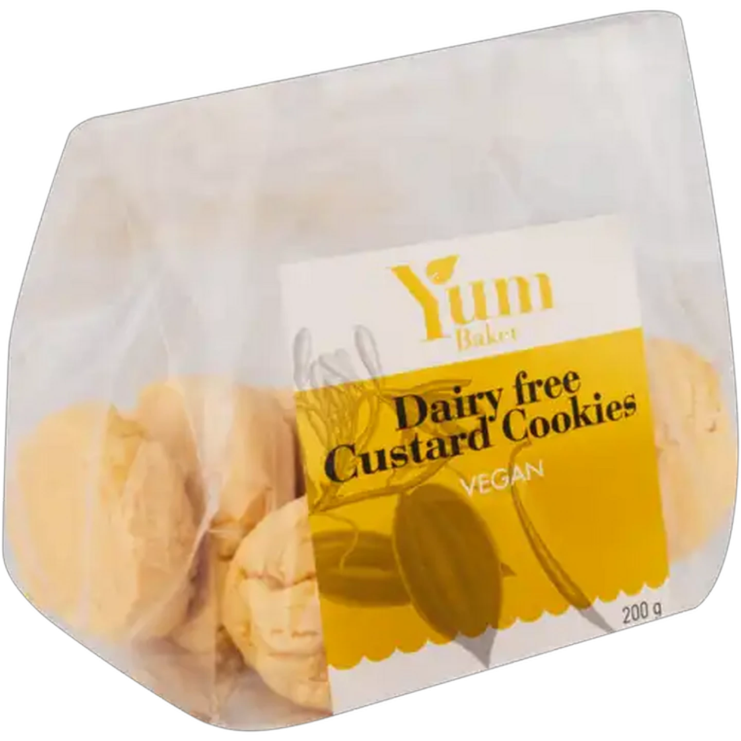 Image of Yum Baker Vegan Custard Cookies 200g