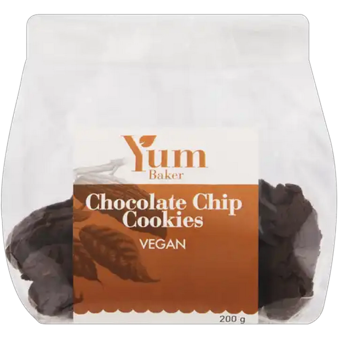 Image of Yum Baker Vegan Chocolate Chip Cookies 200g