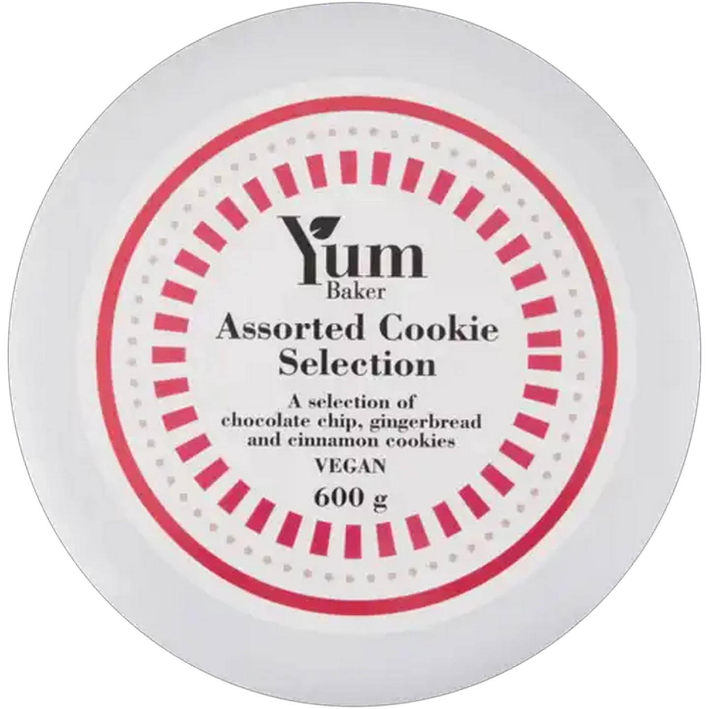 Image of Yum Baker Vegan Assorted Cookie Selection 600g
