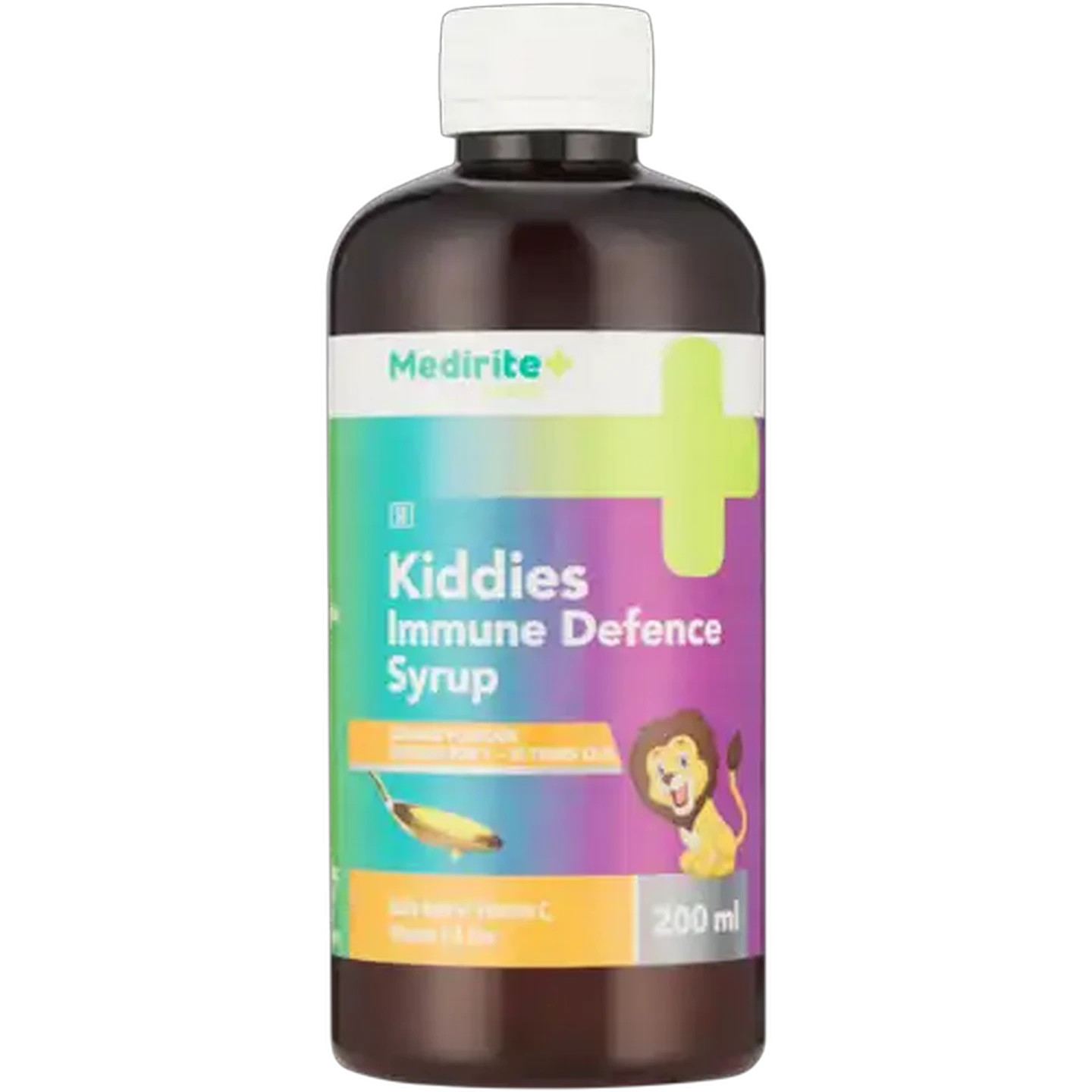 Image of Medirite Orange Flavoured Kiddies Immune Defence Syrup 200ml