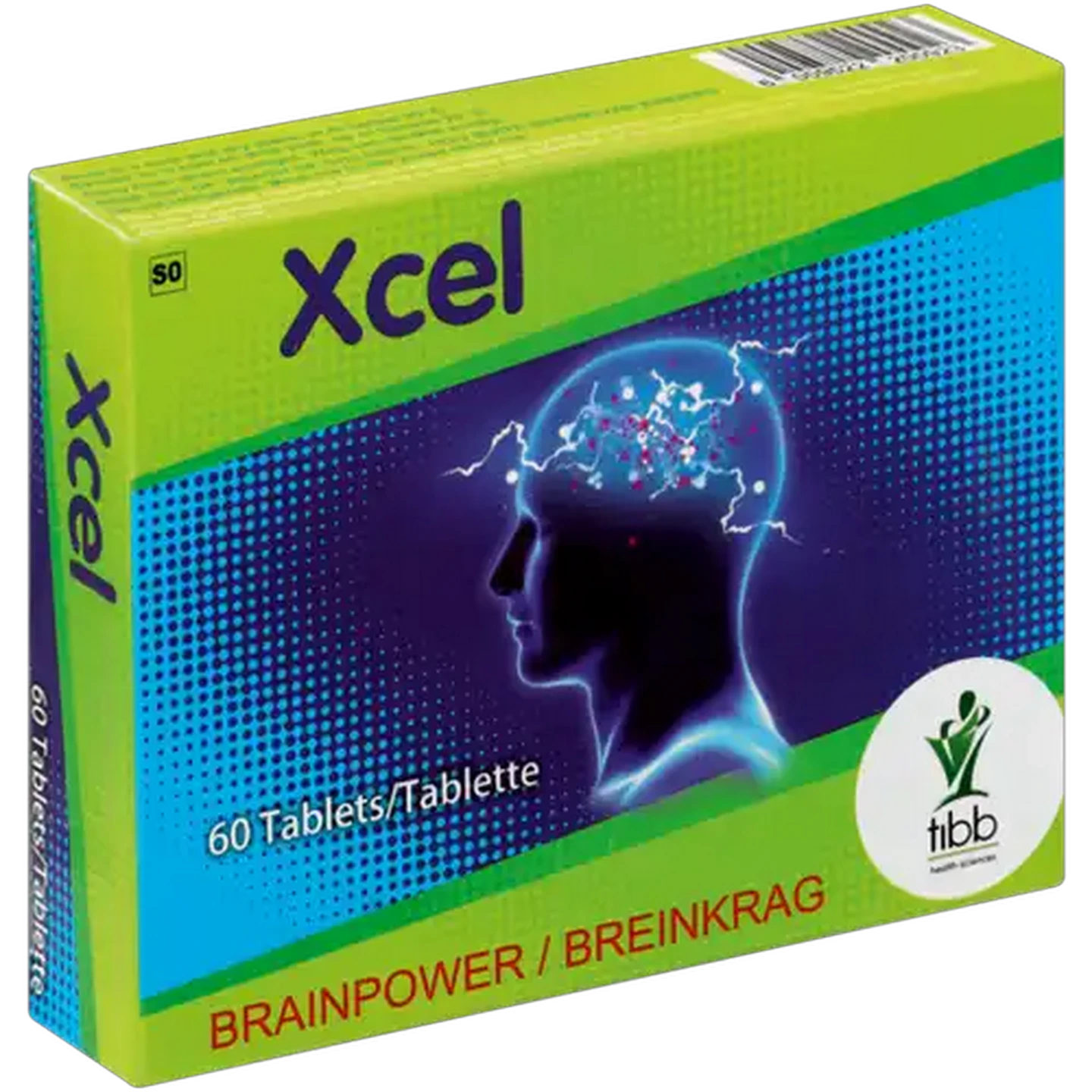 Image of Tibb Xcel Kids Brainpower Tablets 60 Pack