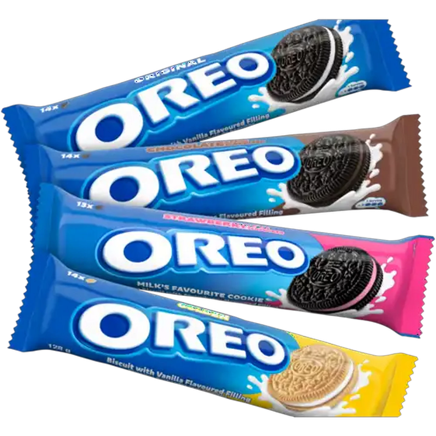 Image of OREO Strawberry Creme Flavoured Cookies 119g