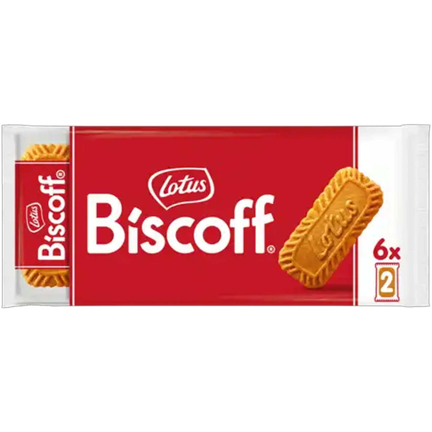 Image of Lotus Biscoff Biscuits 6 x 2 Pack