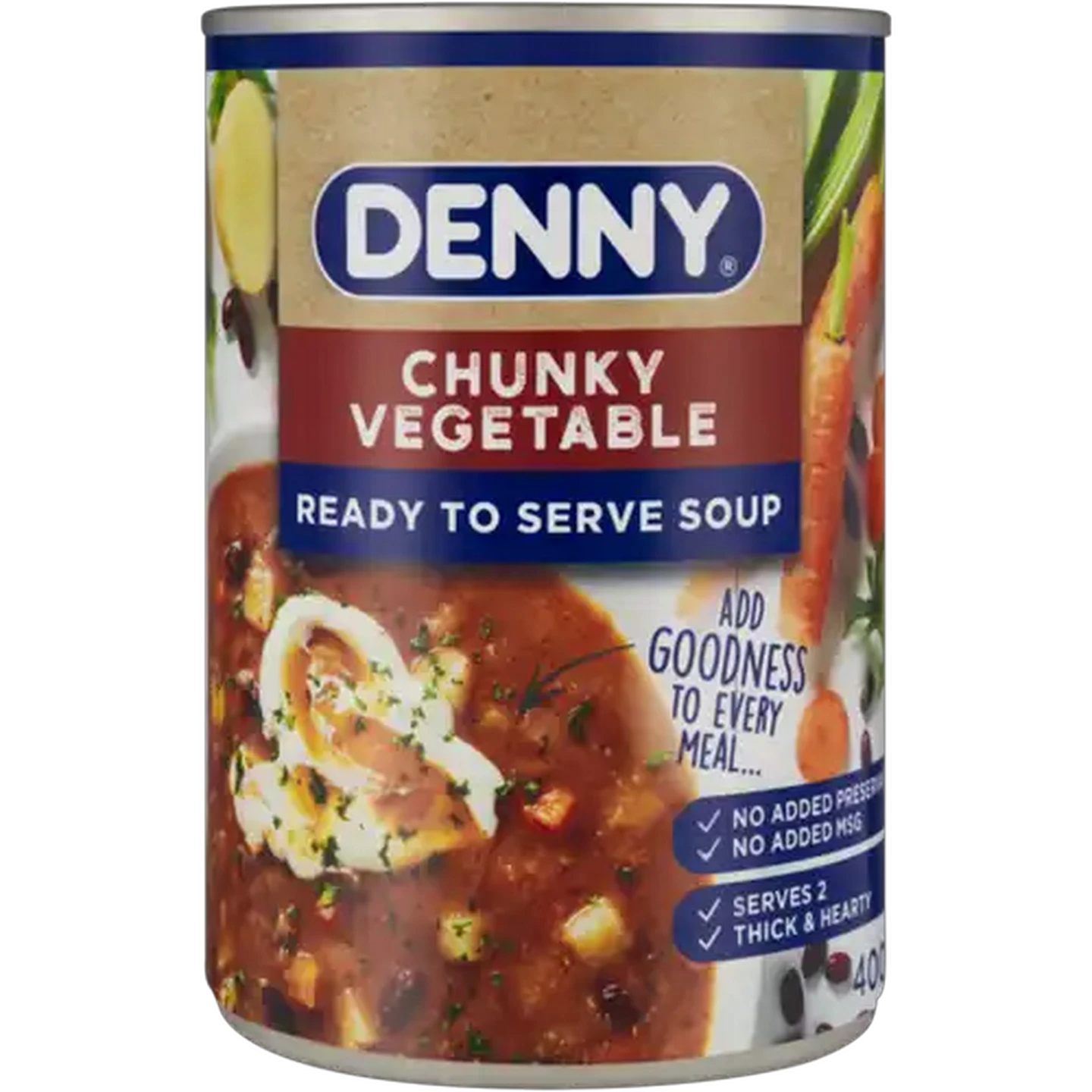 Image of DENNY Chunky Vegetable Ready To Serve Soup 400g