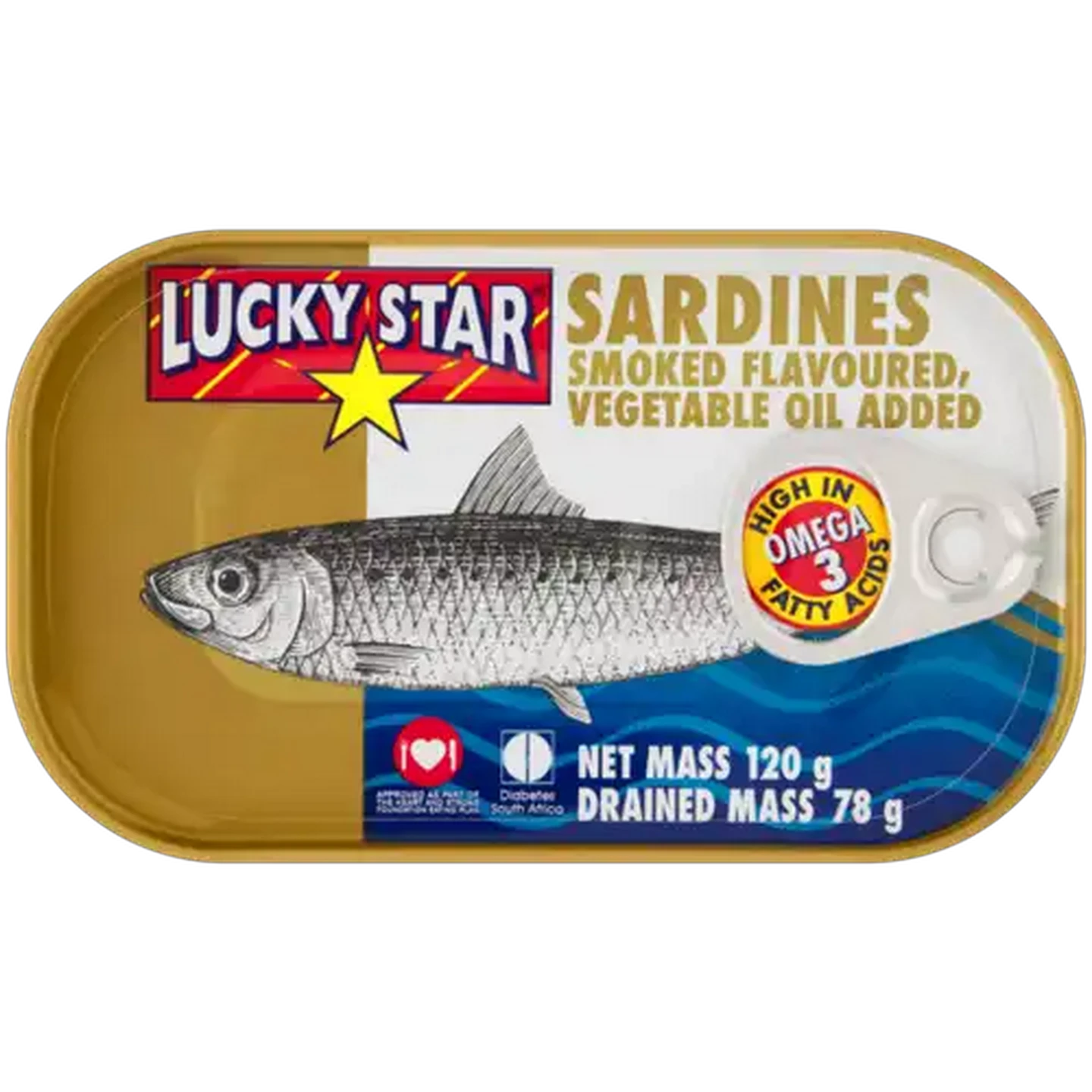 Image of Lucky Star Smoked Flavoured Sardines 120g