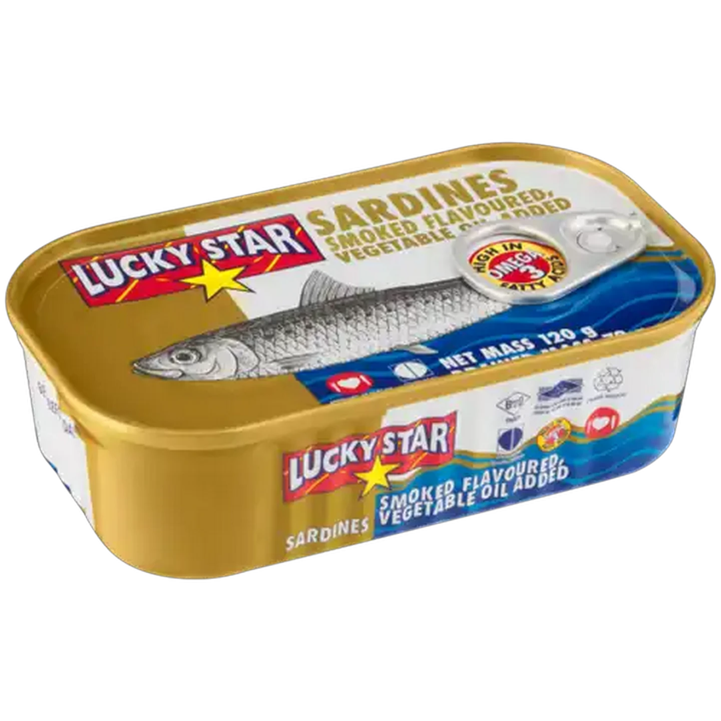 Image of Lucky Star Smoked Flavoured Sardines 120g