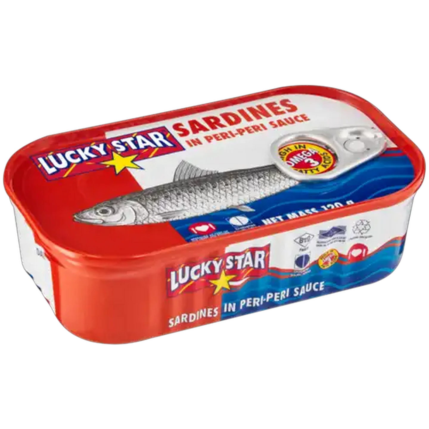 Image of Lucky Star Sardines in Peri-Peri Sauce 120g