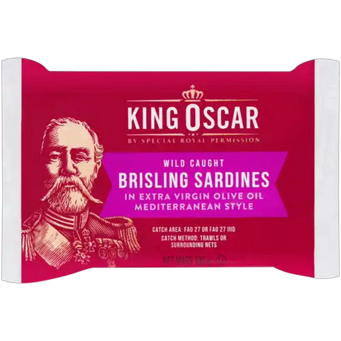 Image of King Oscar Mediterranean Style Brisling Sardines 106g