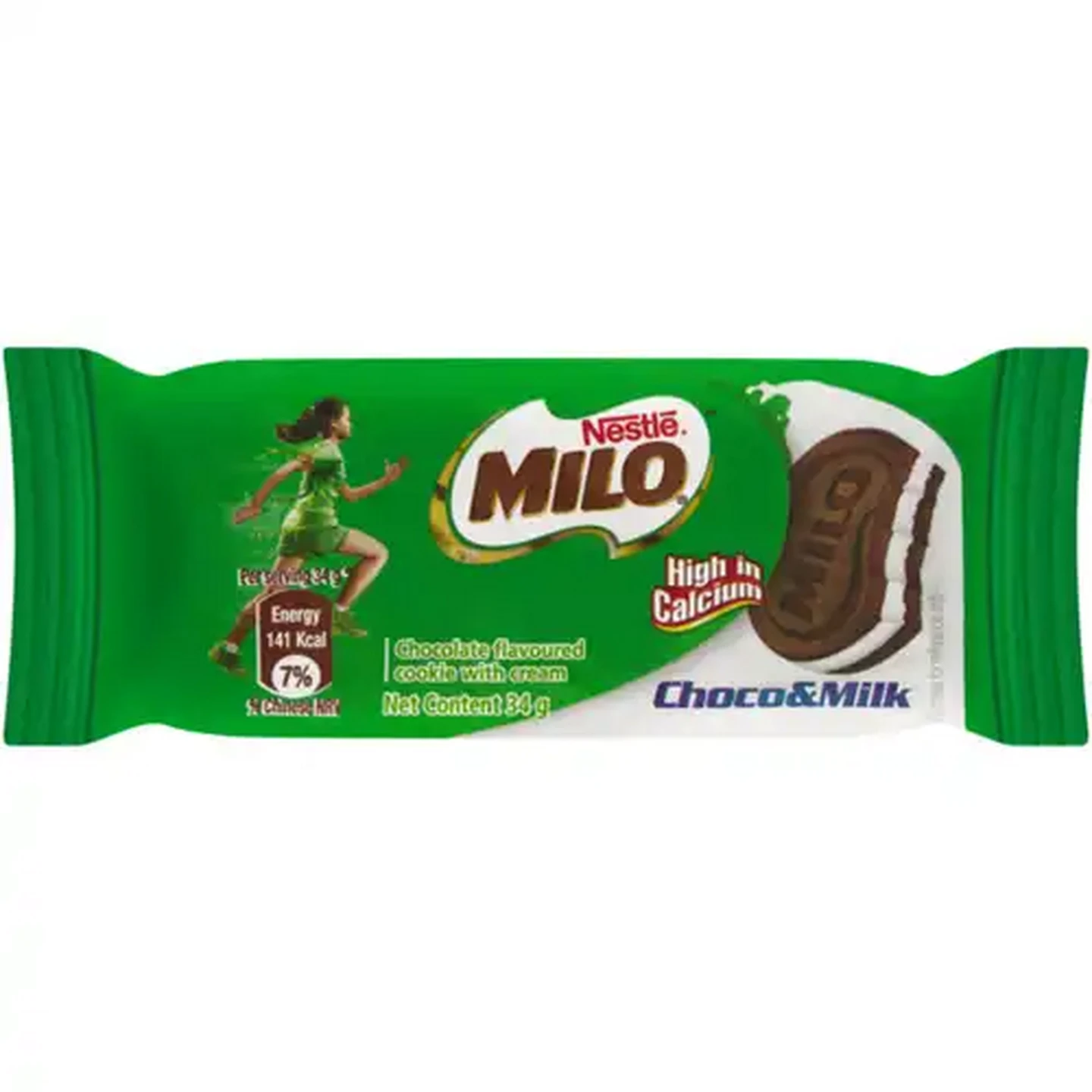 Image of Milo Choco & Milk Cookies 34g