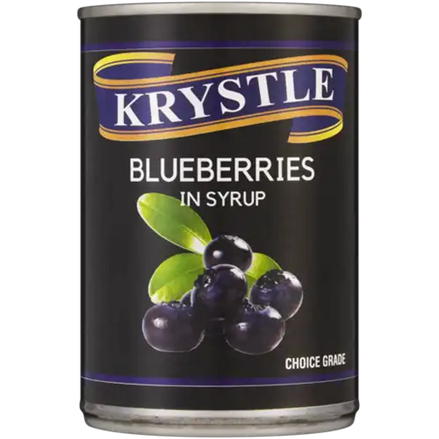 Image of Krystle Blueberries in Syrup 410g