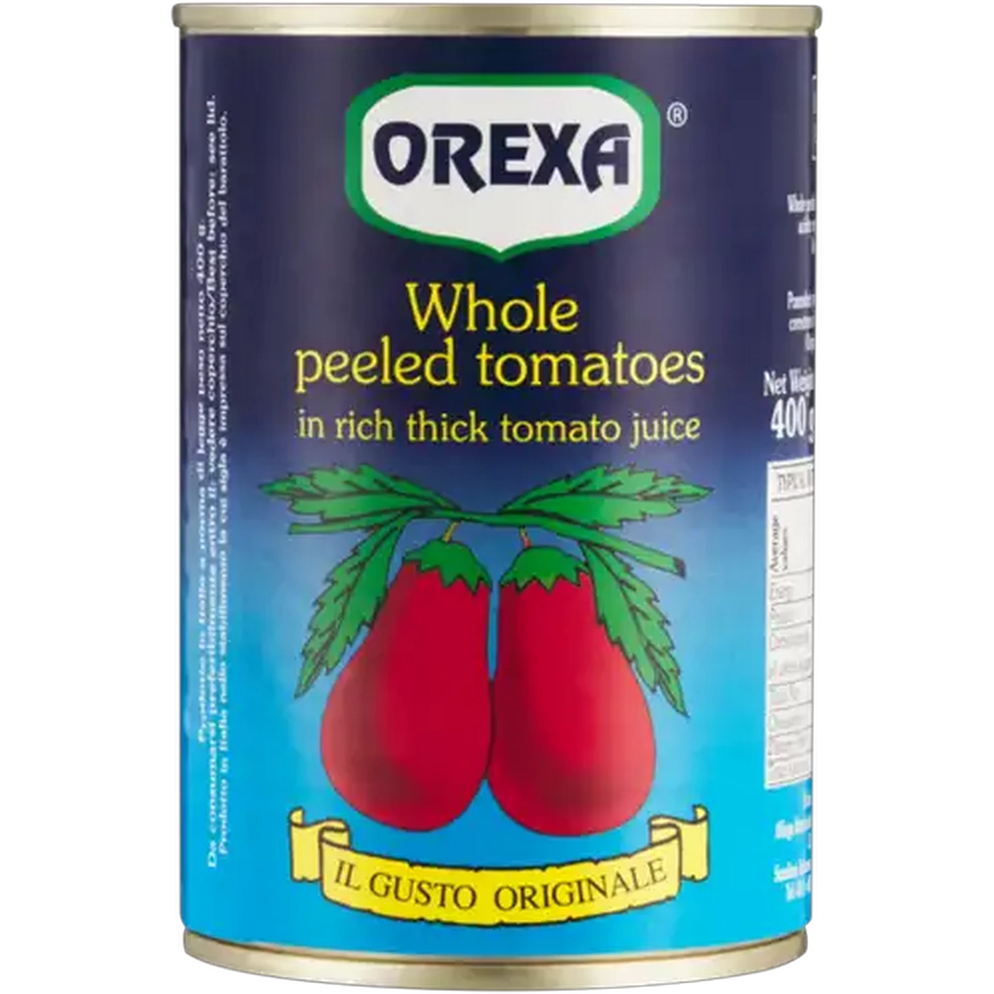 Image of Orexa Whole Peeled Tomatoes 400g
